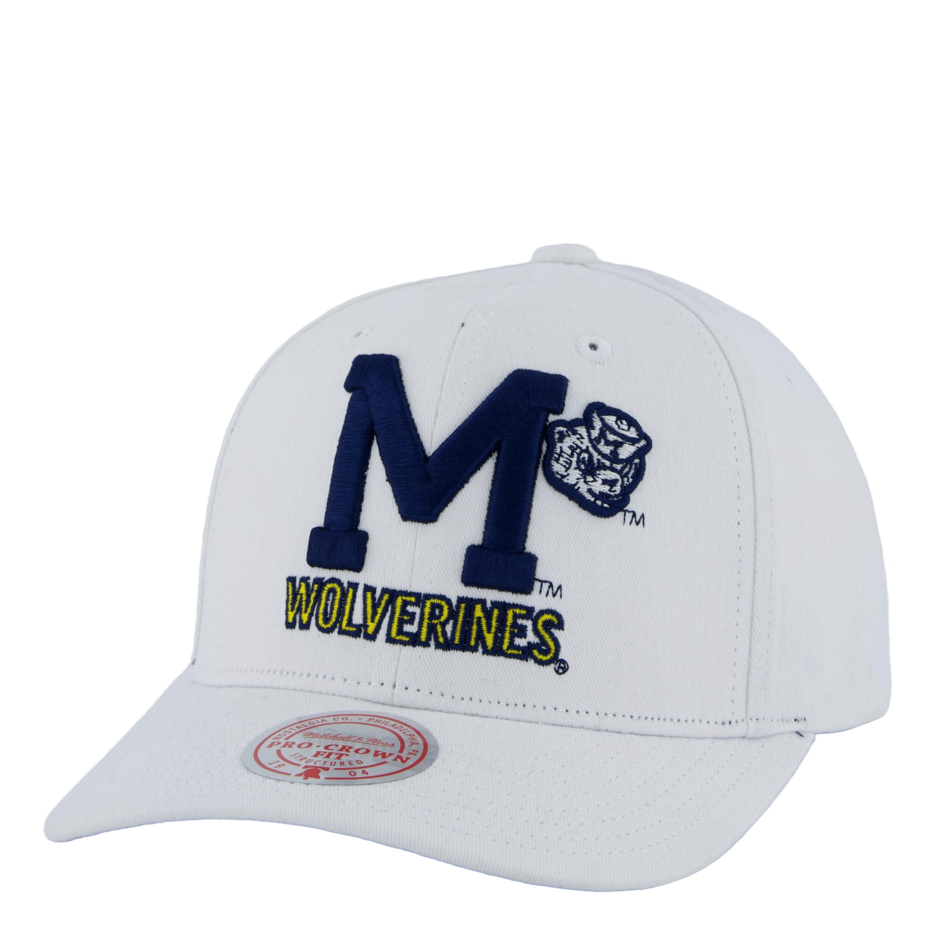 Mitchell & Ness Wolverines All In Pro Snapback