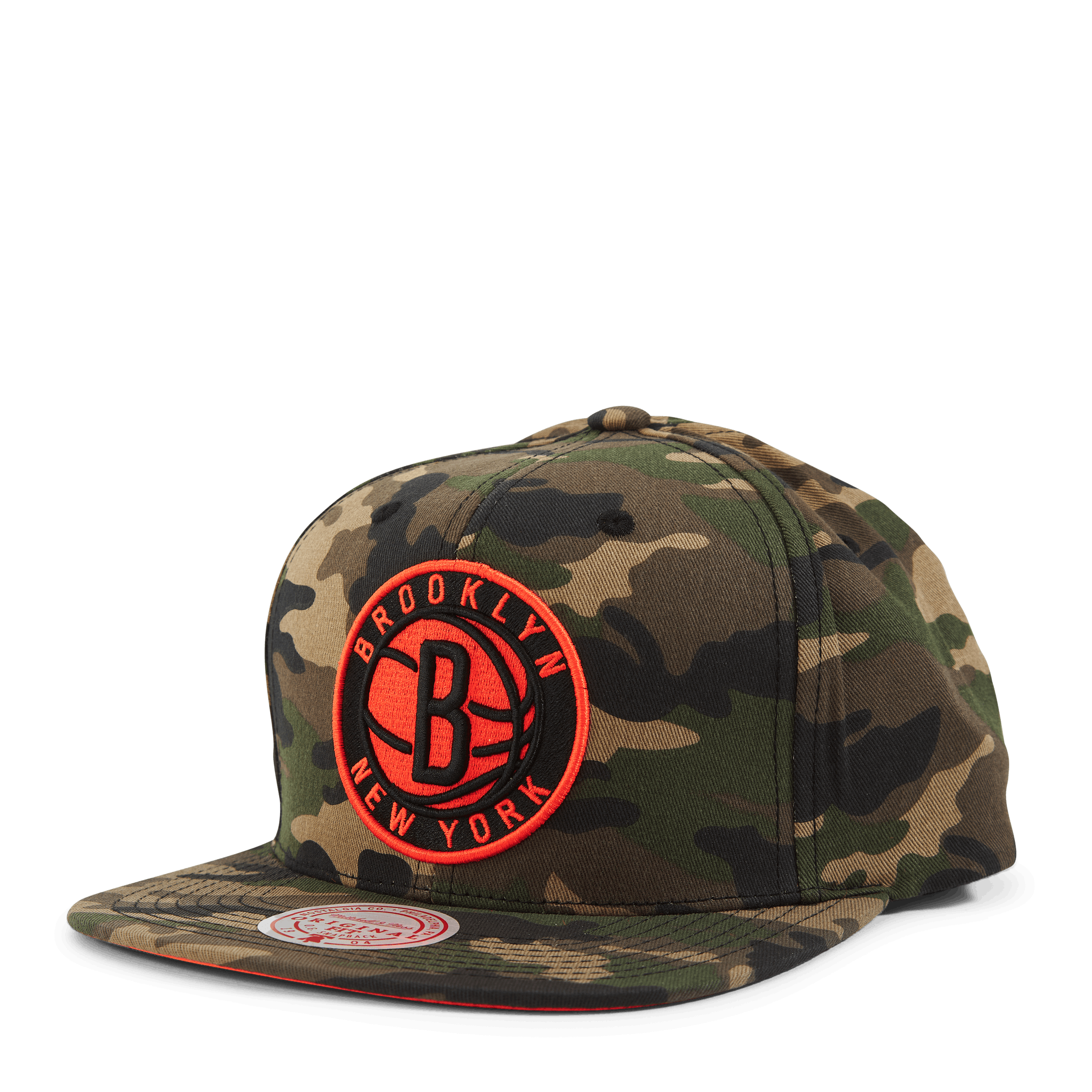 Mitchell & Ness Nets Neon Camo Pop Snapback