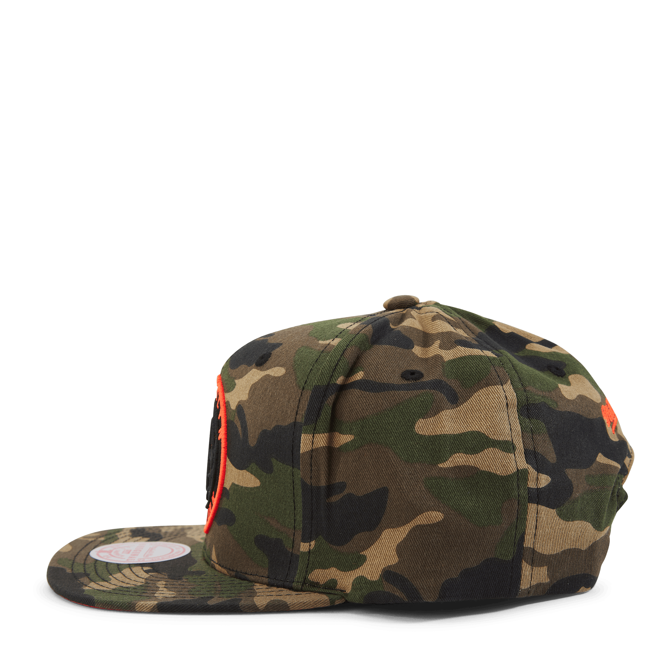 Mitchell & Ness Nets Neon Camo Pop Snapback