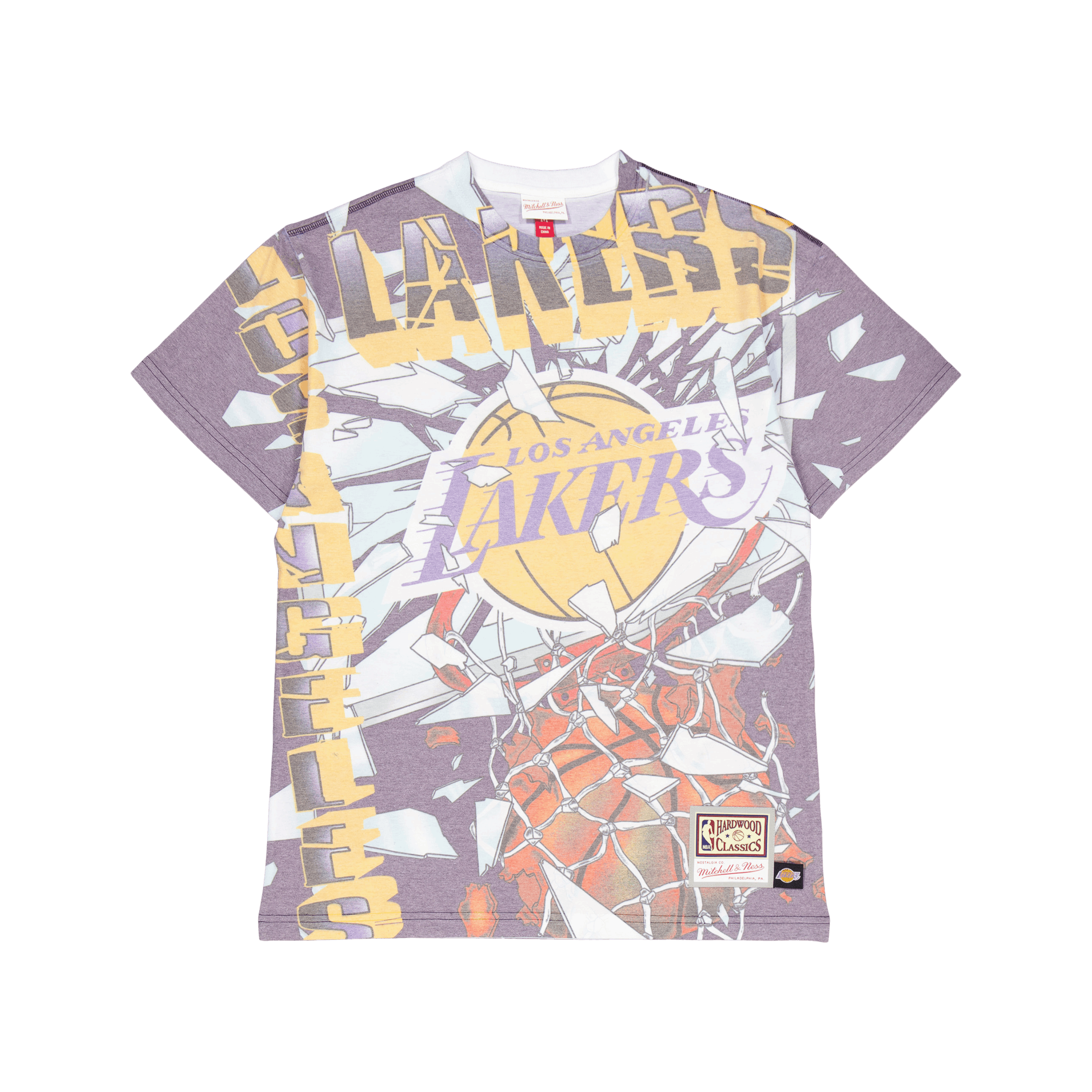 Mitchell & Ness Big Face S/s Tee 6.0 Purple