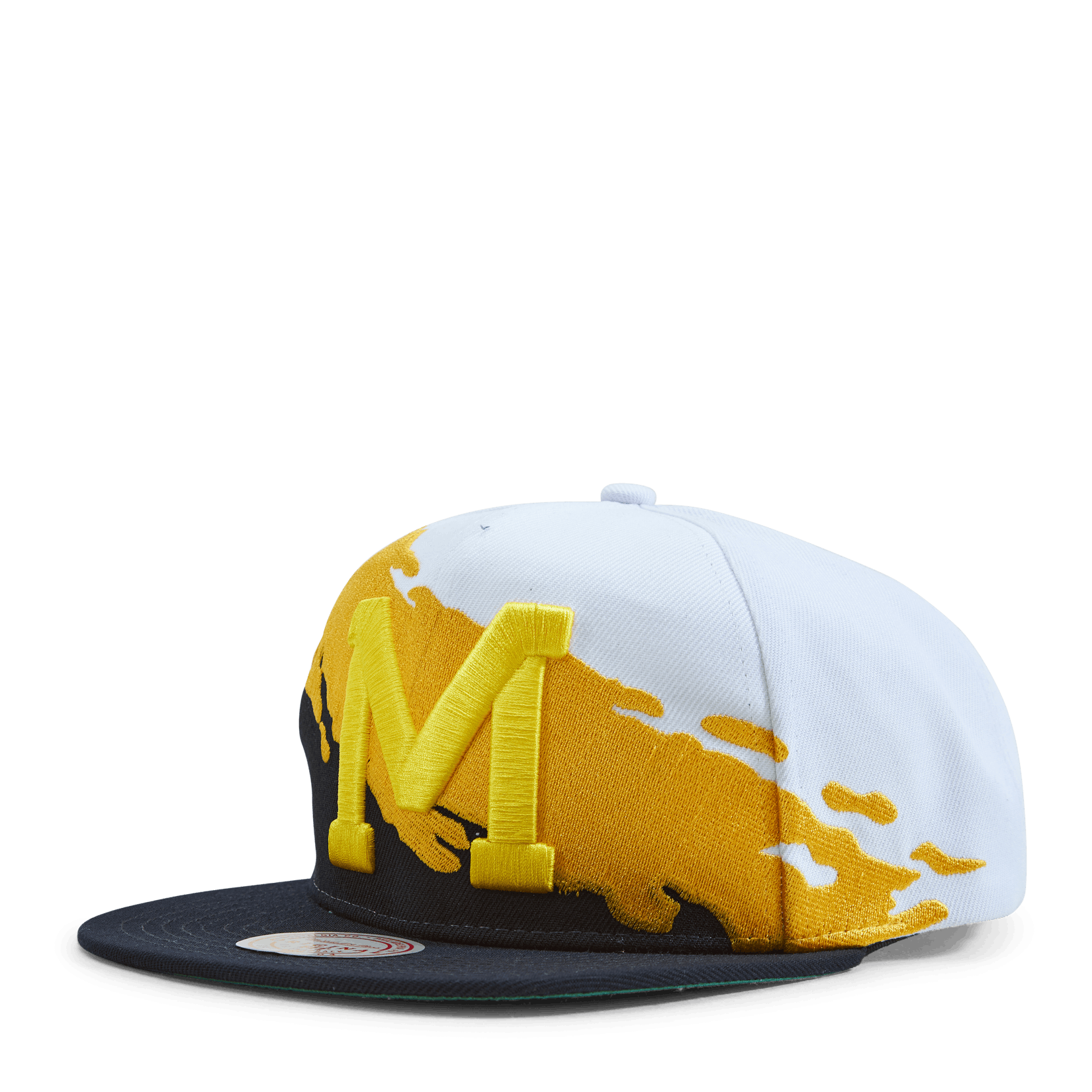 Mitchell & Ness Michigan Wolverine Paintbrush Snapback NCAA