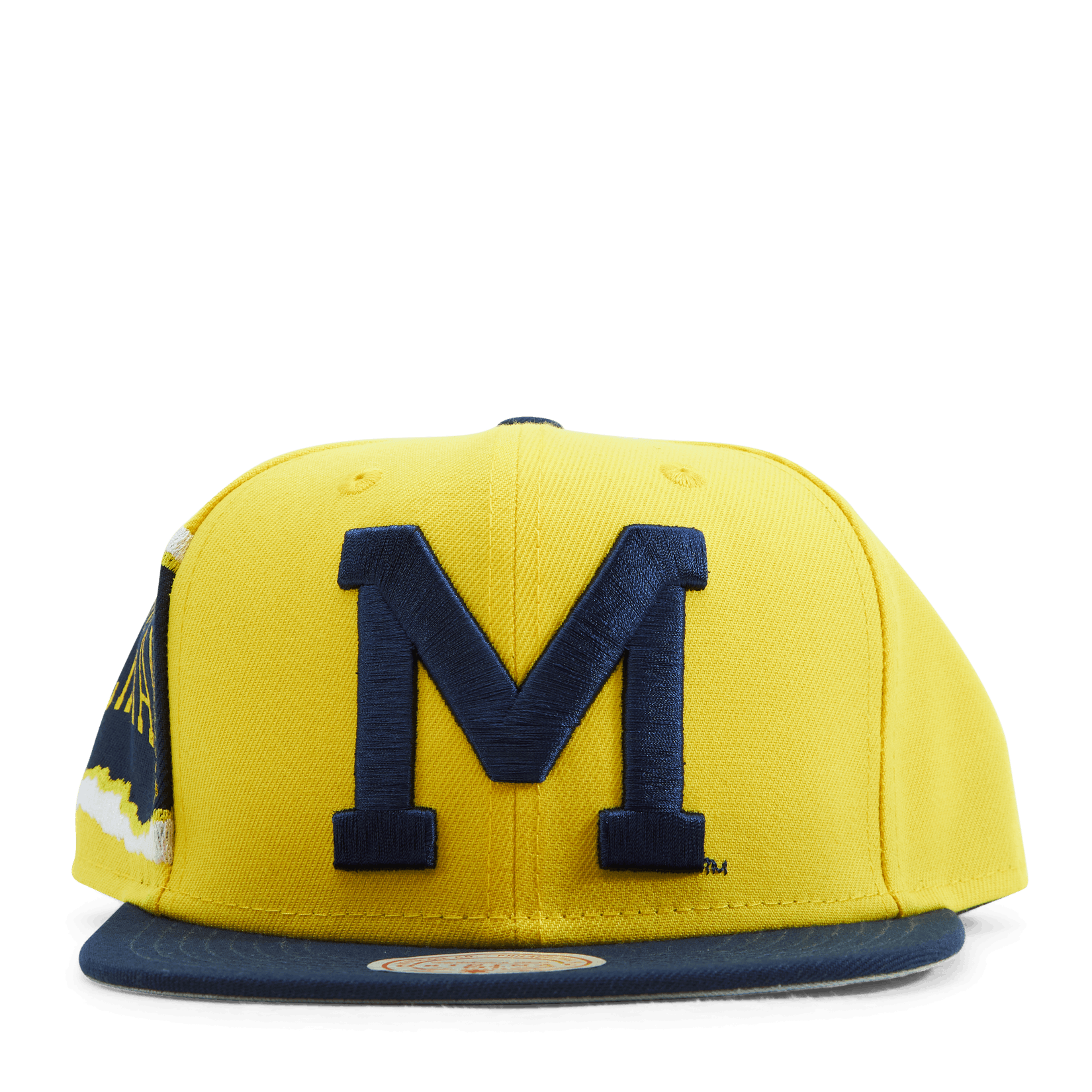 Mitchell & Ness Jumbotron Snapback Ncaa Yellow/