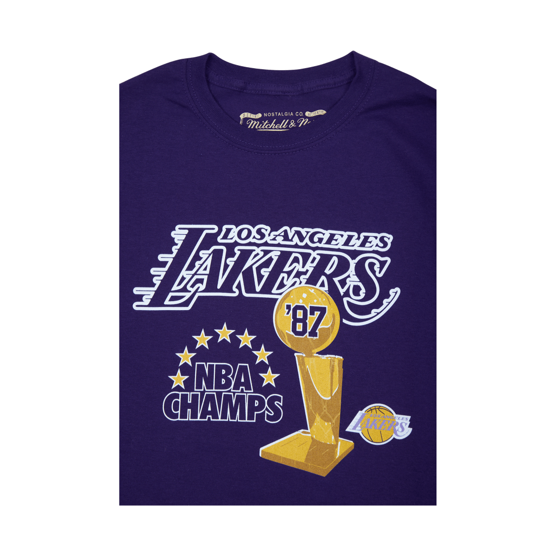 Mitchell & Ness Lakers 87 Champs Tee