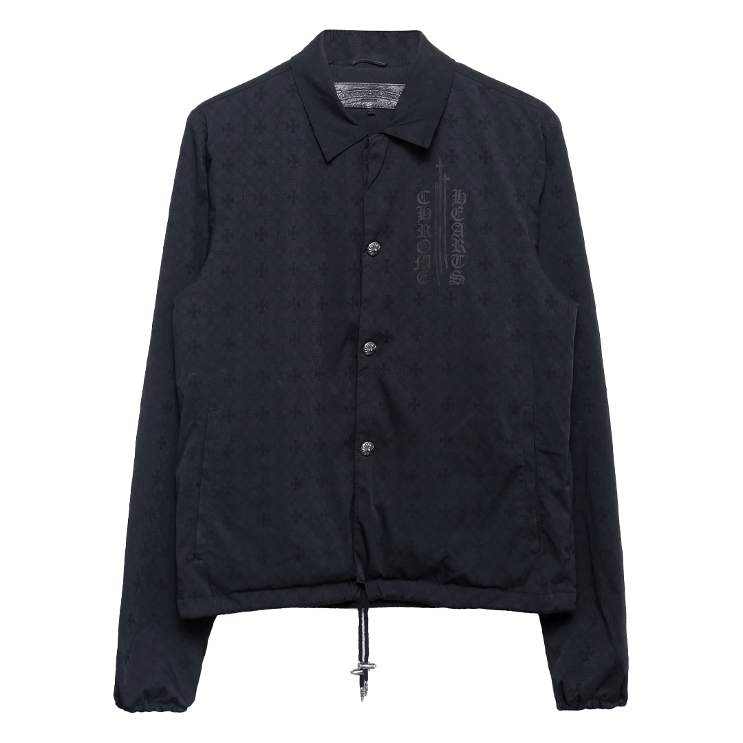 Chrome Hearts Eye Chart Motif Nylon Jacket