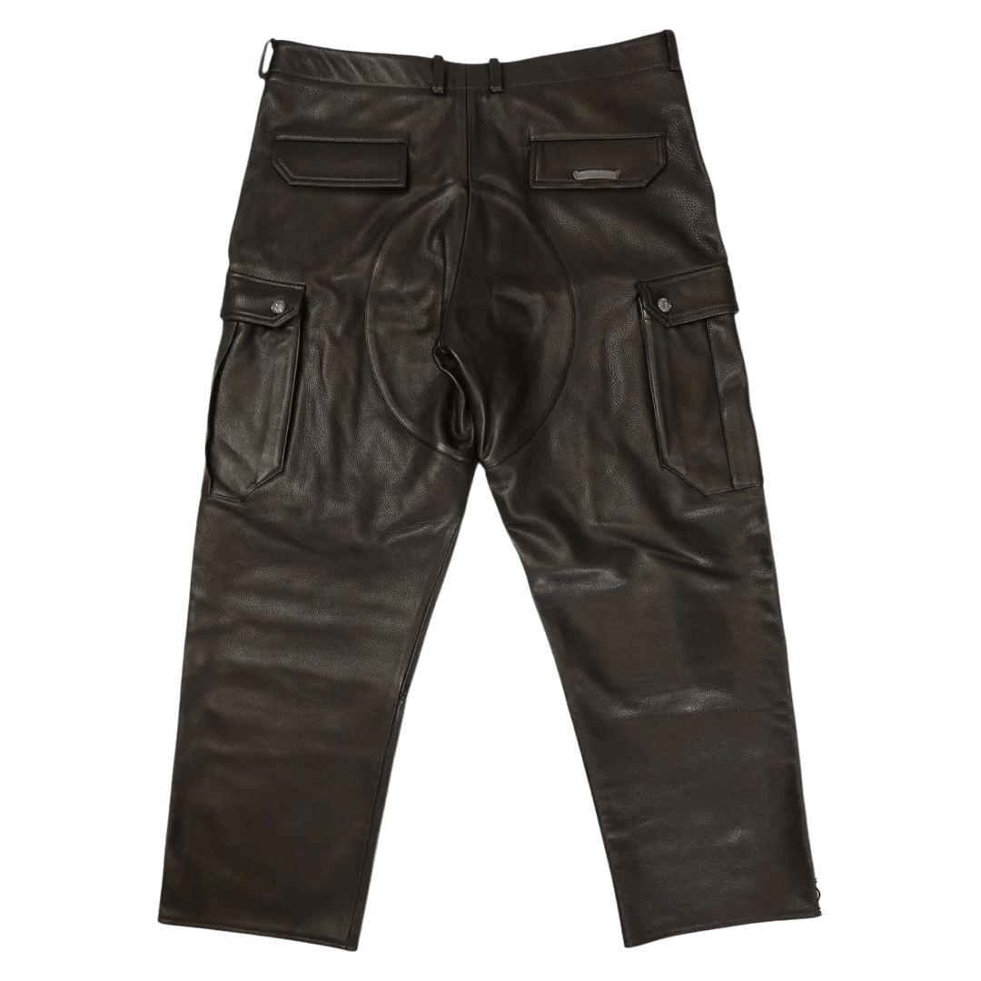 Chrome Hearts Devil Dogs Leather Cargo Pants