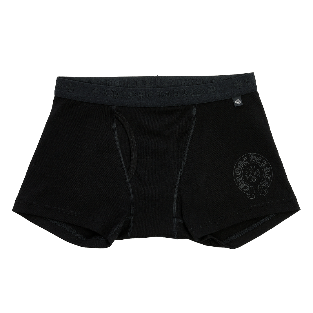 Chrome Hearts Boxer Brief (1 Pack) Black/Black