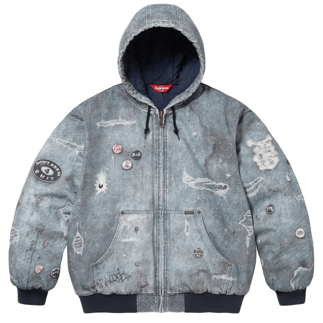 Supreme Trompe L'oeil Bomber Jacket