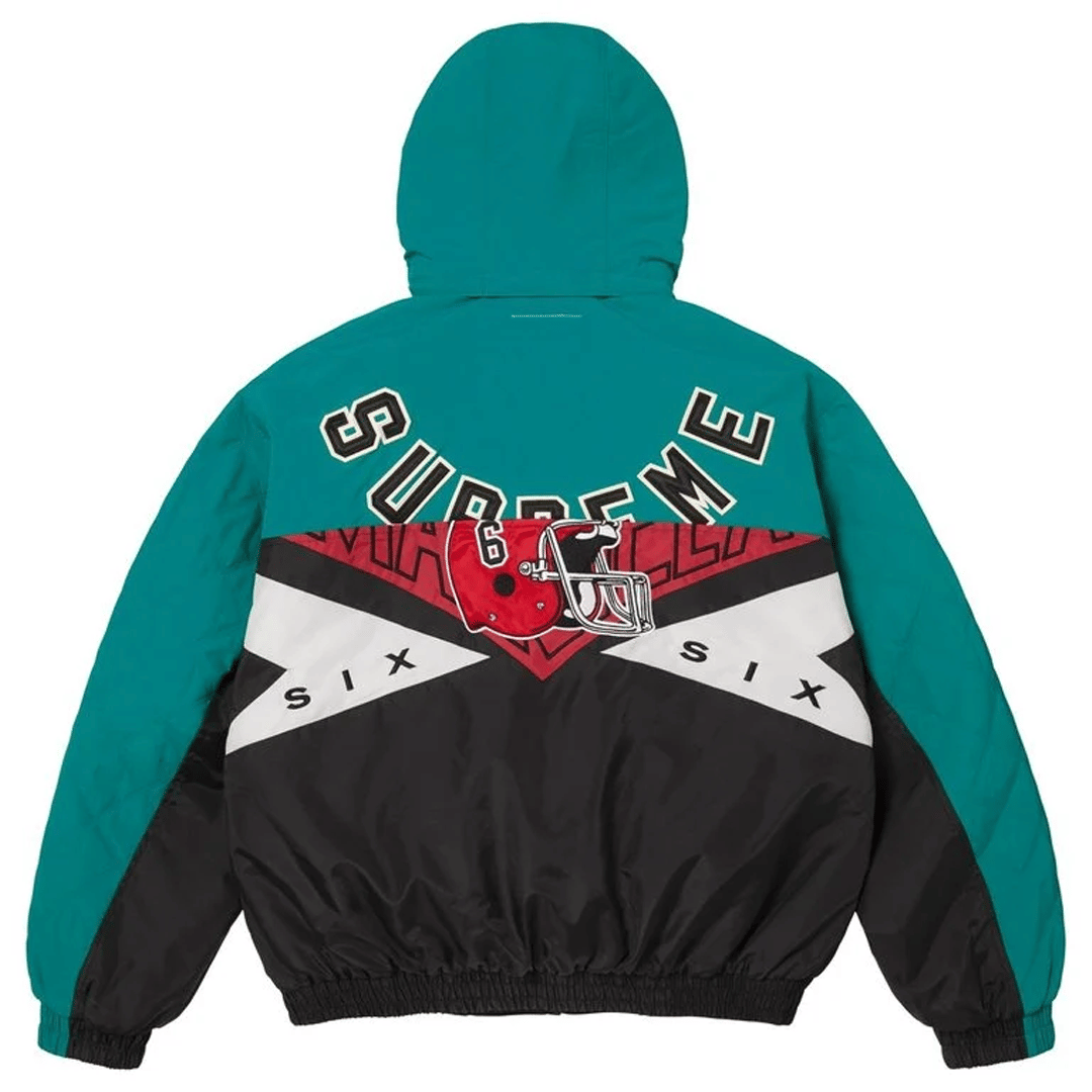 Supreme x MM6 Maison Margiela Split Stadium Jacket Black