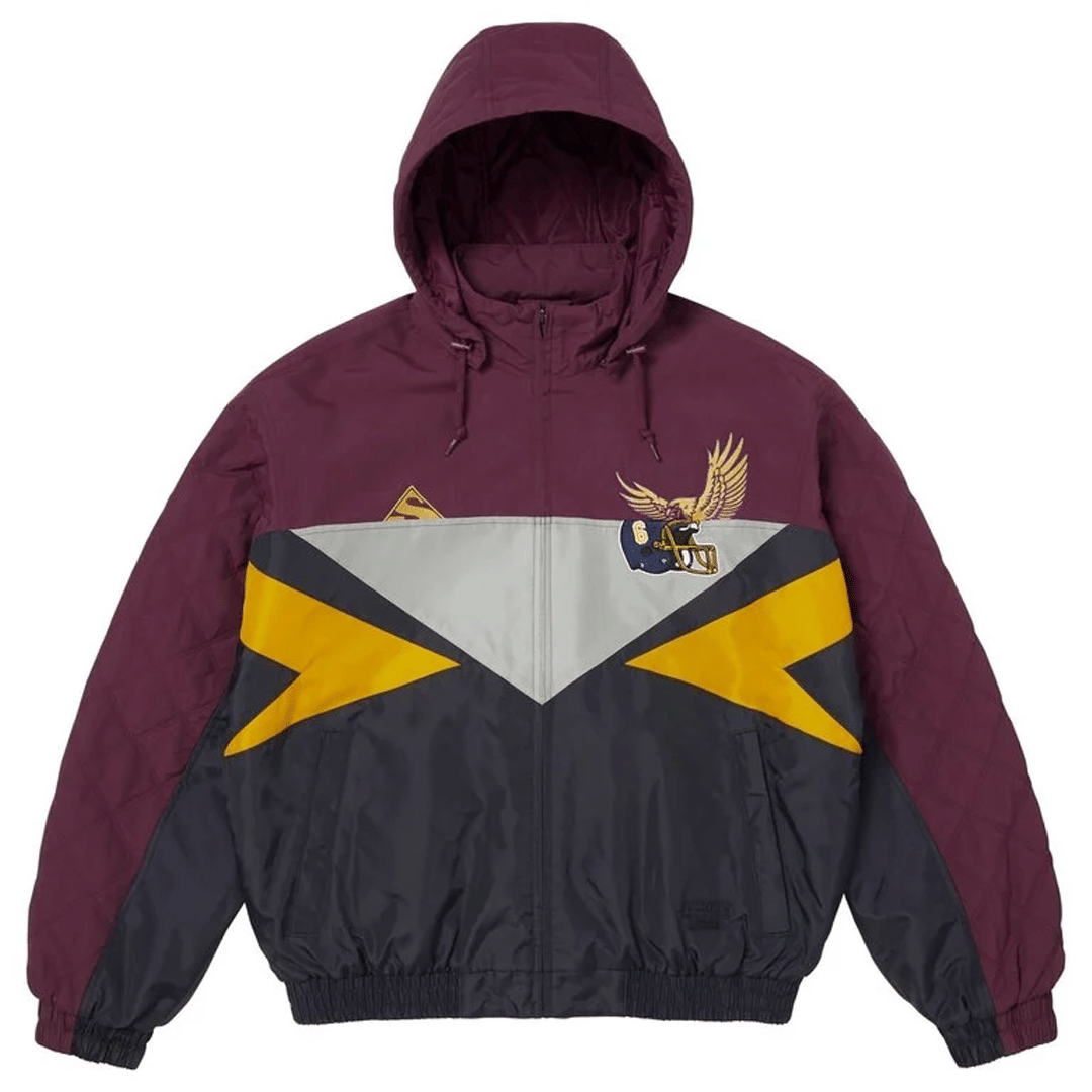 Supreme x MM6 Maison Margiela Split Stadium Jacket Navy