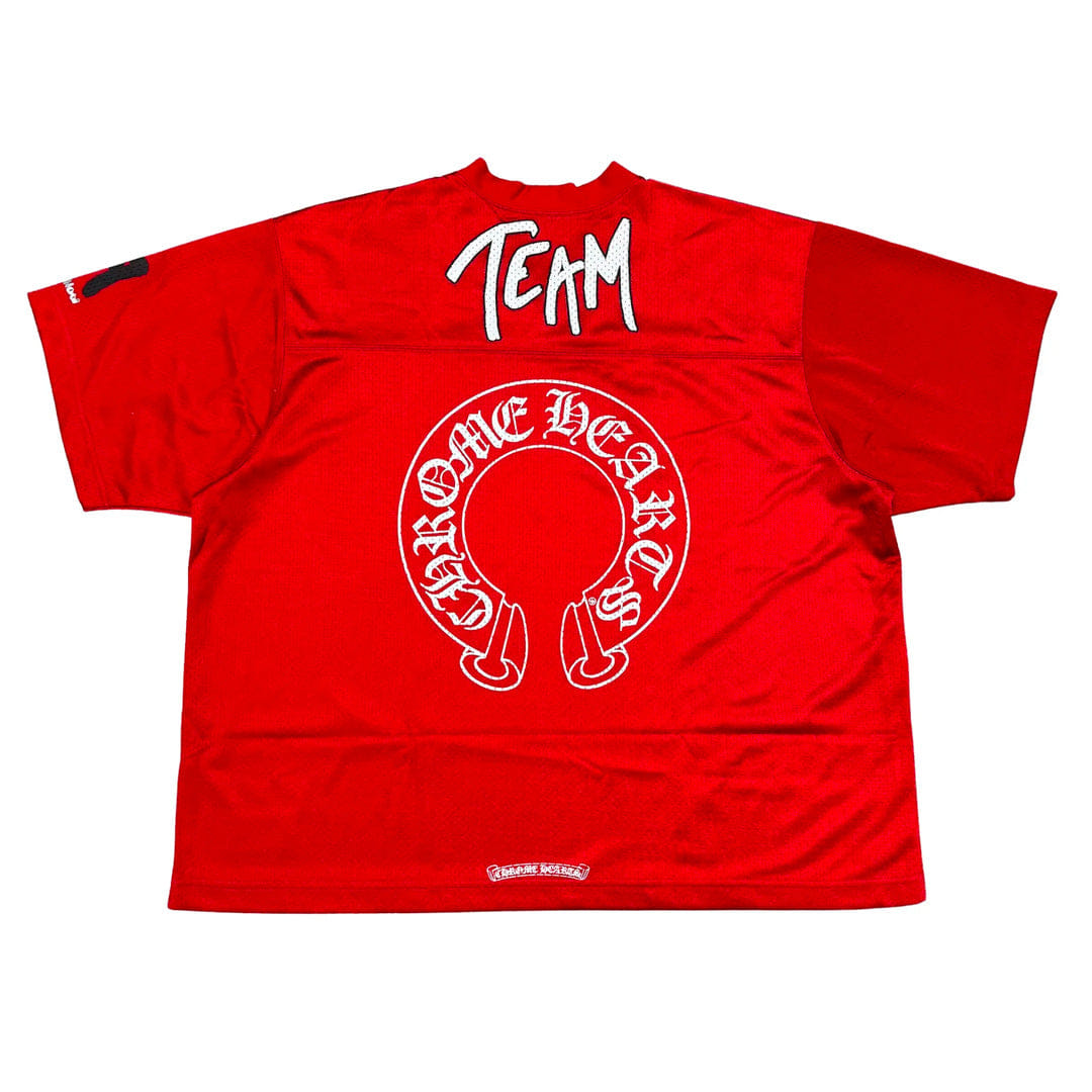 Chrome Hearts Matty Boy Sports Mesh Warm Up Jersey Red