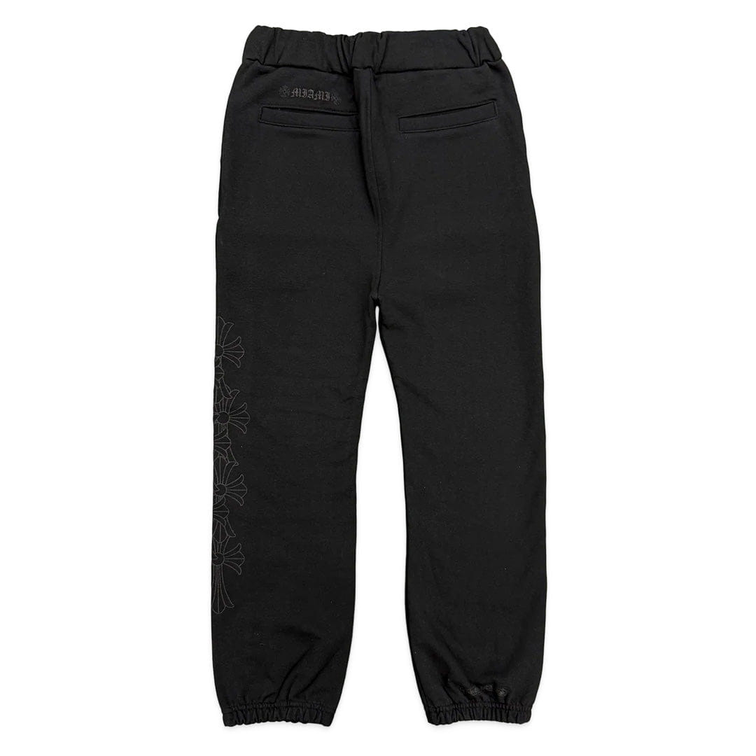 Chrome Hearts Miami Exclusive Cemetery Sweatpants Black