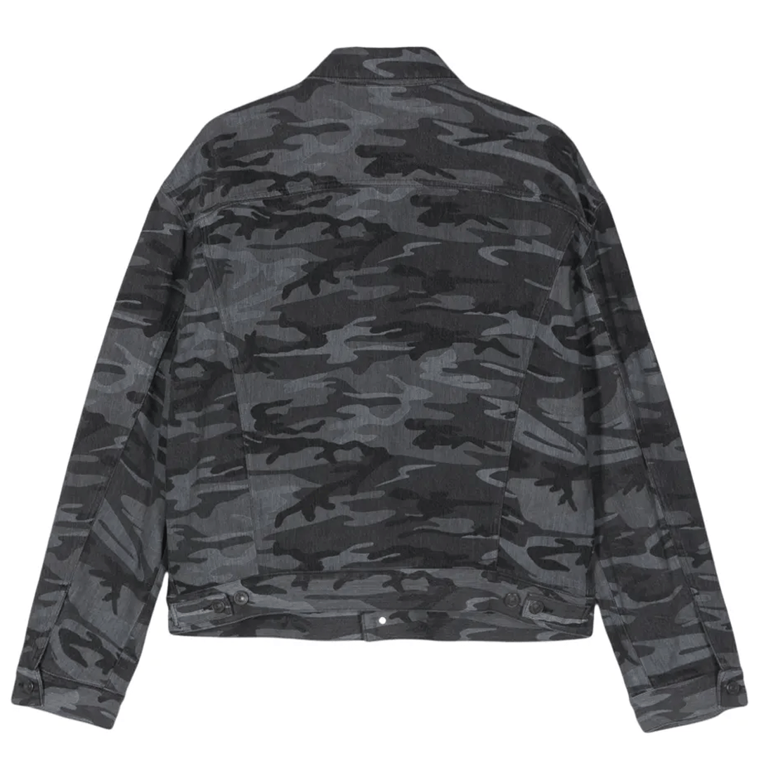 Balenciaga Camouflage Jacket Black