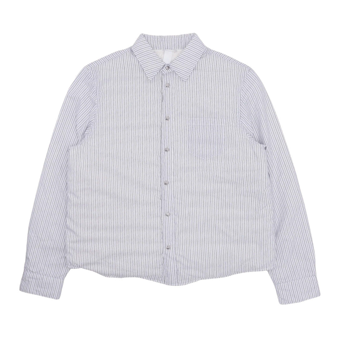 Chrome Hearts Striped Insulated Shirt Jacket