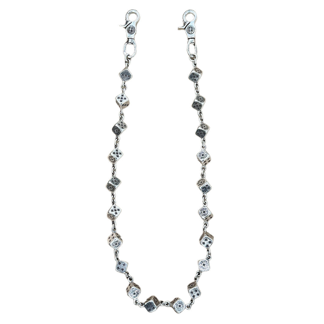 Chrome Hearts Dice Wallet Chain (34 Inch)