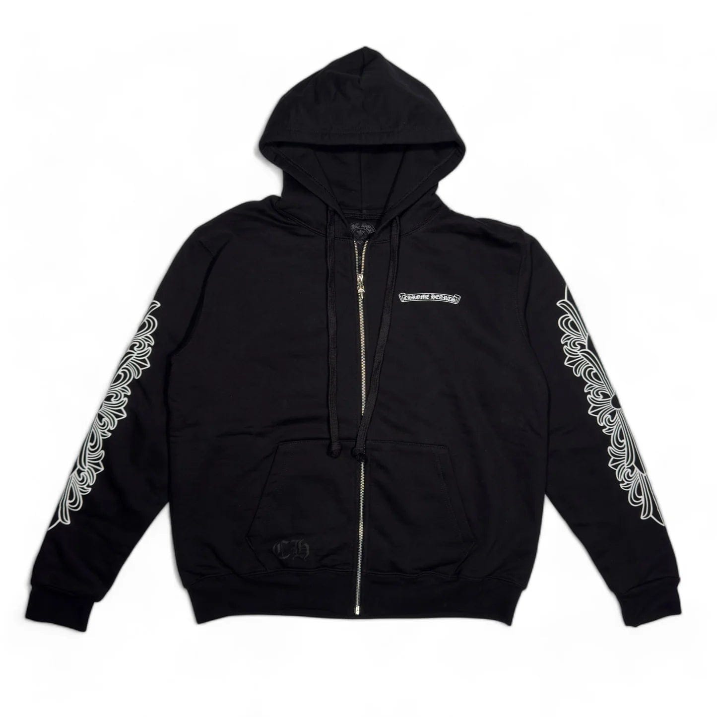 Chrome Hearts Aspen Exclusive Floral Zip Up Hoodie