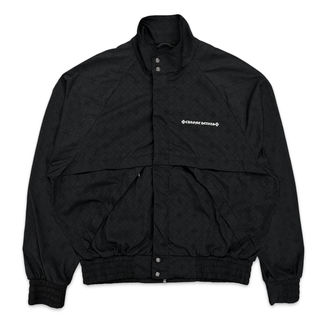 Chrome Hearts Match Point Motif Track Jacket Black