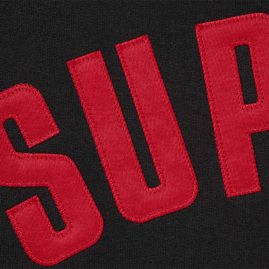 Supreme Arc Thermal Lined Zip Up Hoodie Black