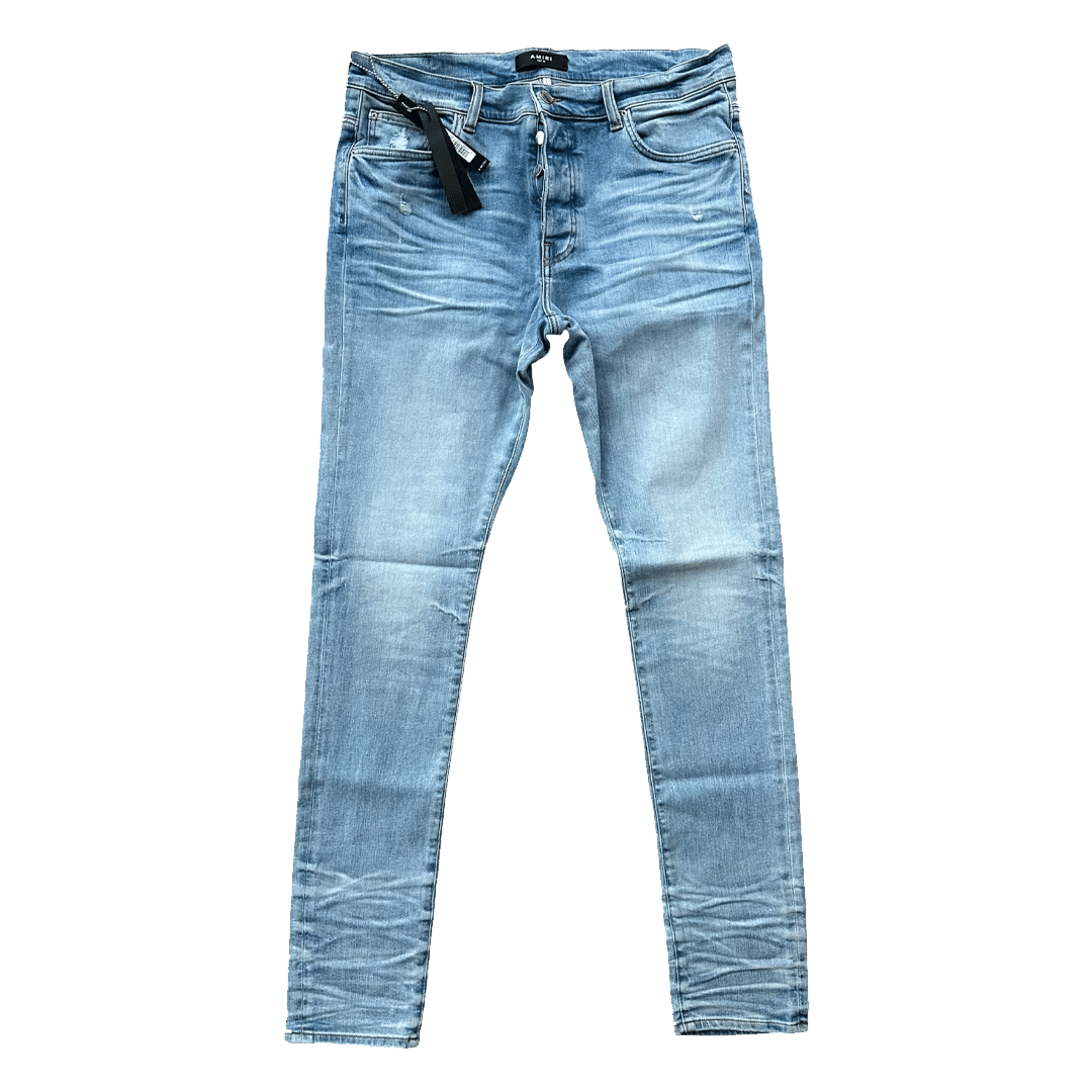 Amiri Stack Jeans Perfect Indigo