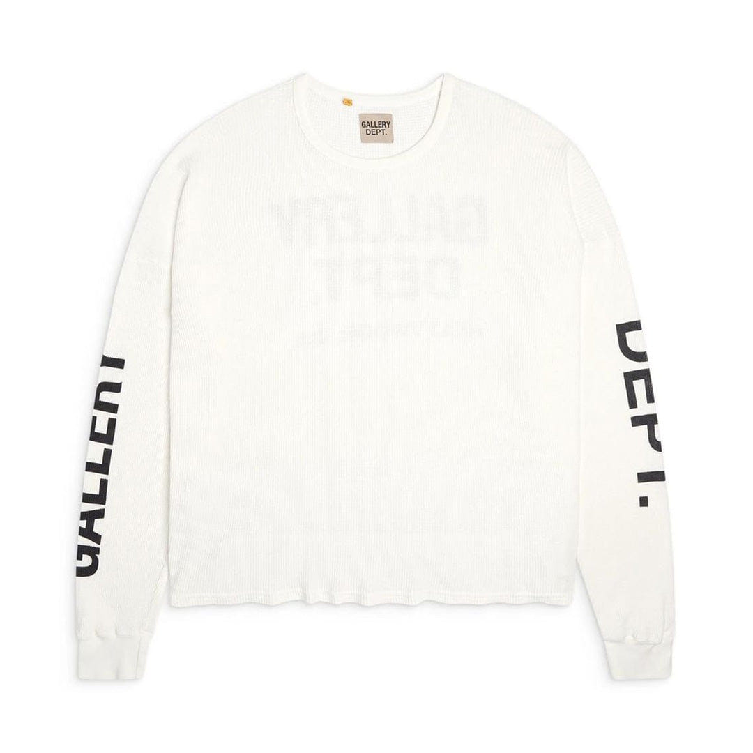 Gallery Dept. Thermal Long Sleeve T-Shirt Cream