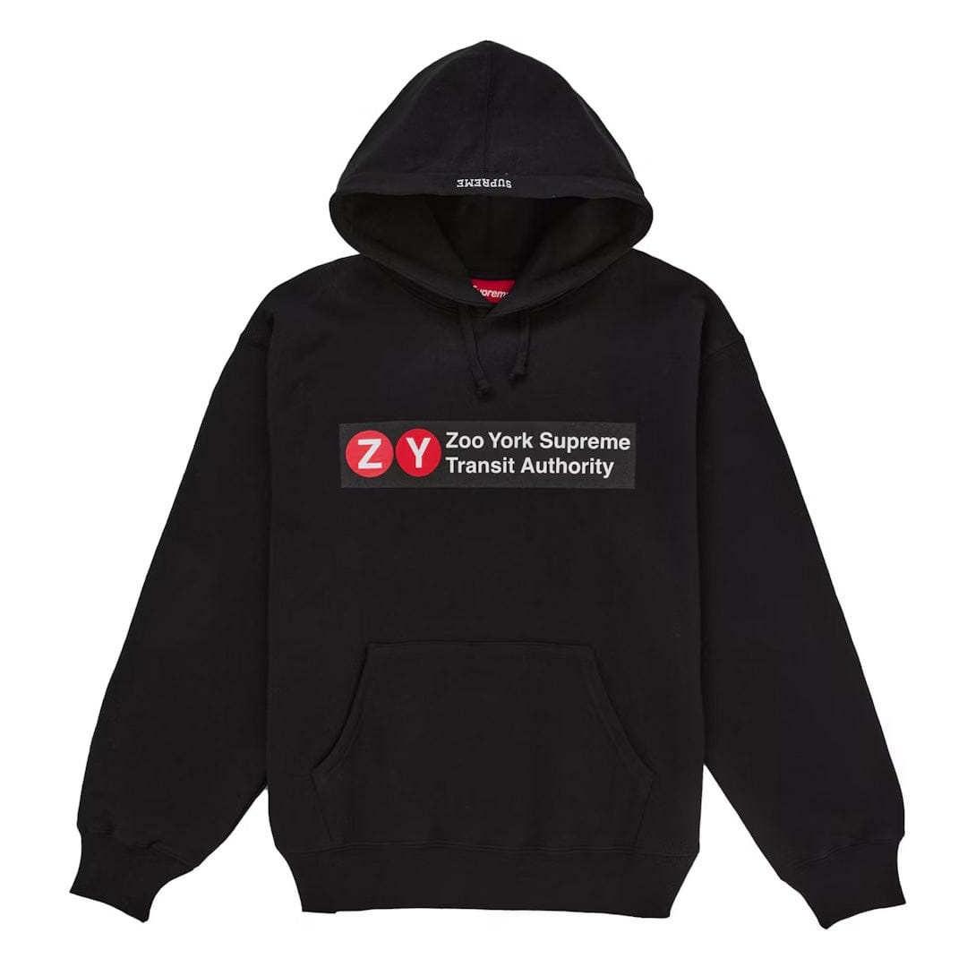 Supreme Zoo York Hooded Sweatshirt Black