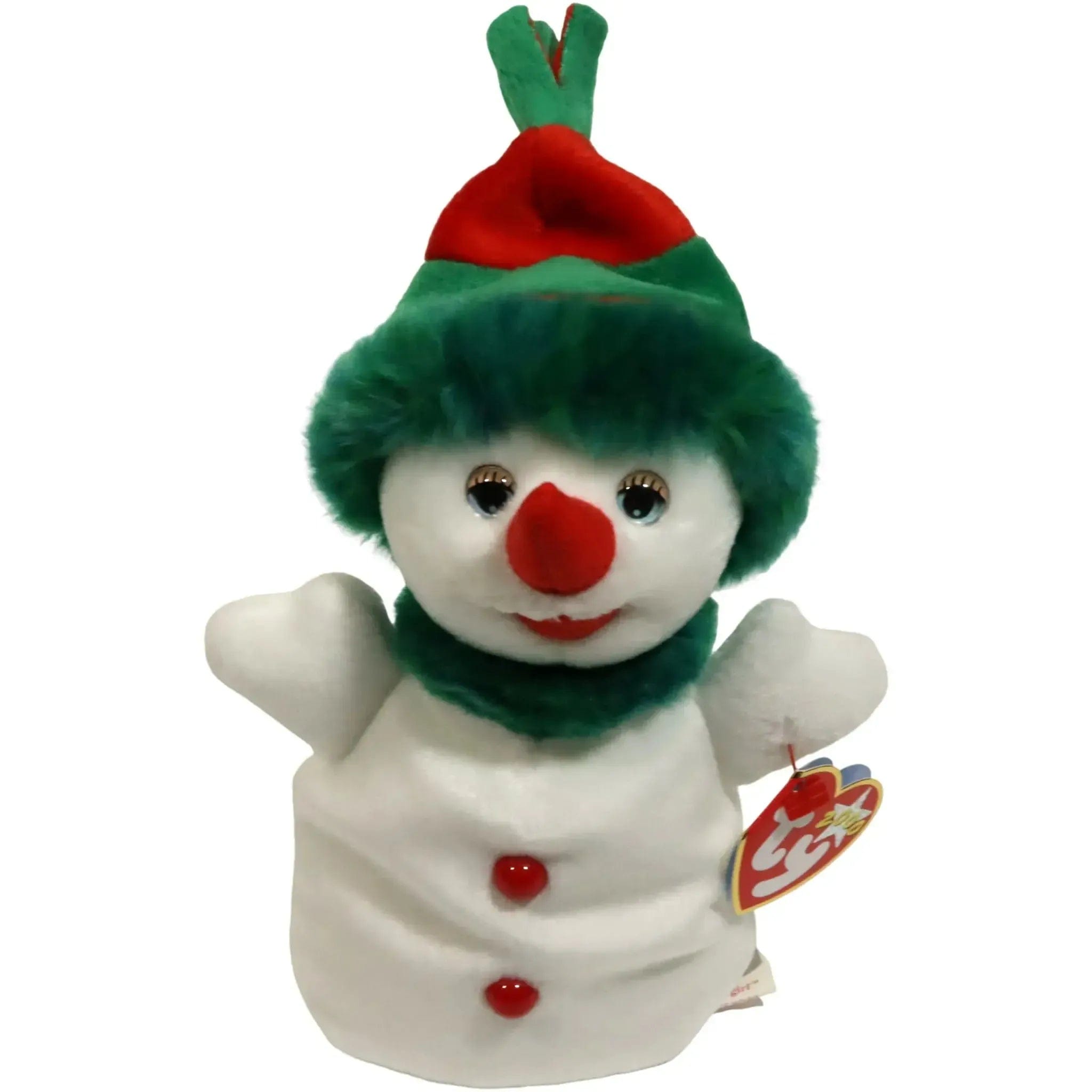 Ty Snowgirl the Snowman Plush (8") - Ty - Original Beanie Babies Series (2000)