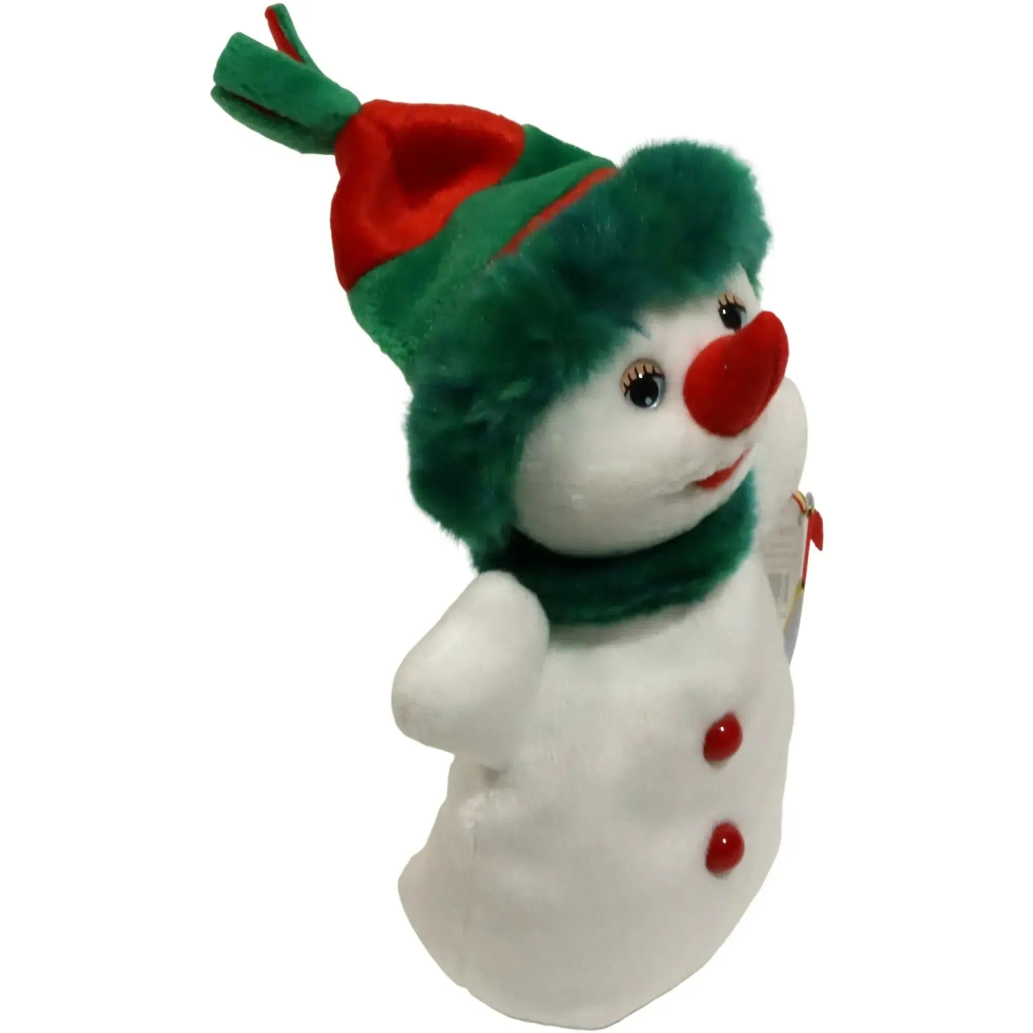 Ty Snowgirl the Snowman Plush (8") - Ty - Original Beanie Babies Series (2000)