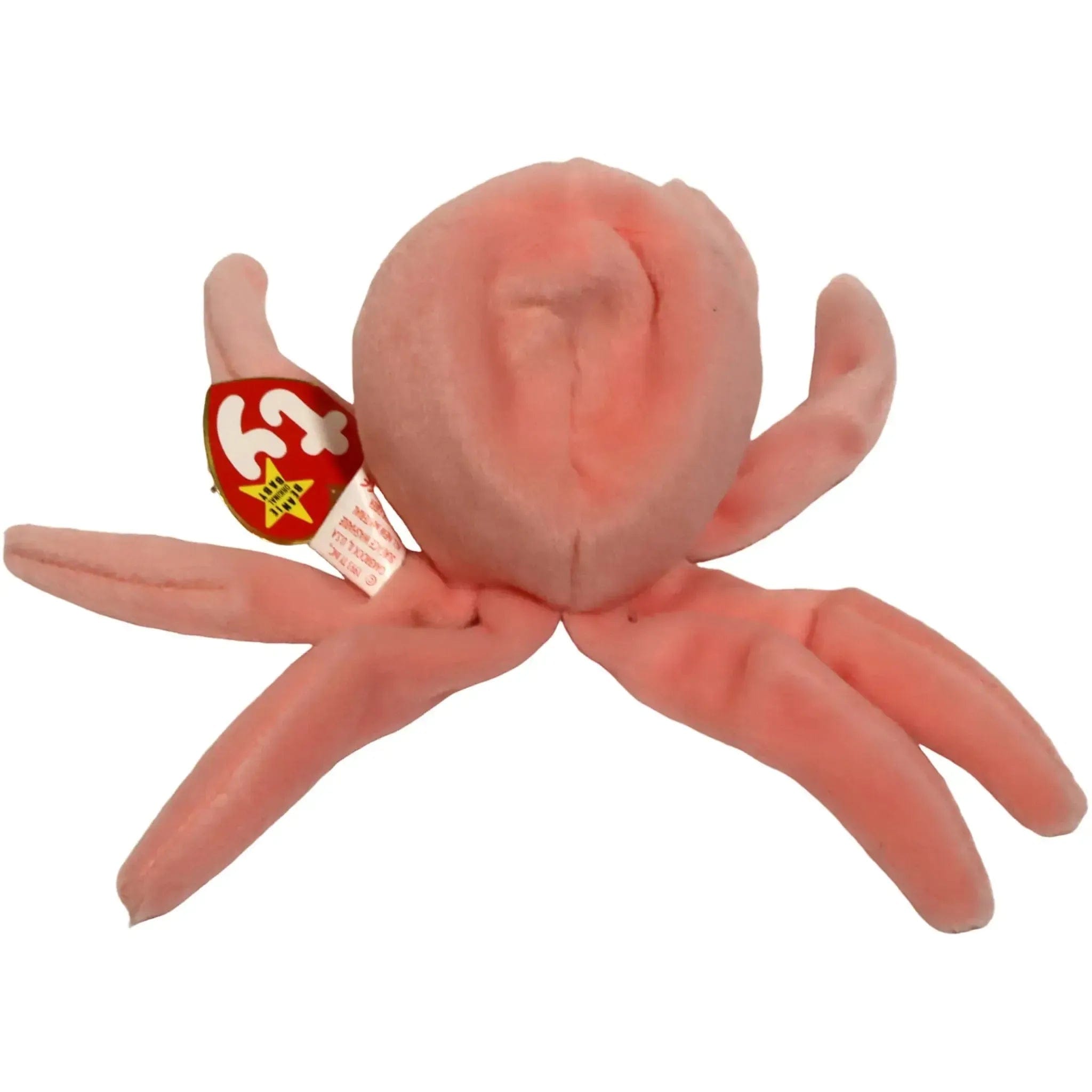 Ty Inky the Pink Octopus Plush (7", Style 4028) - Ty - Original Beanie Babies Series (1994)