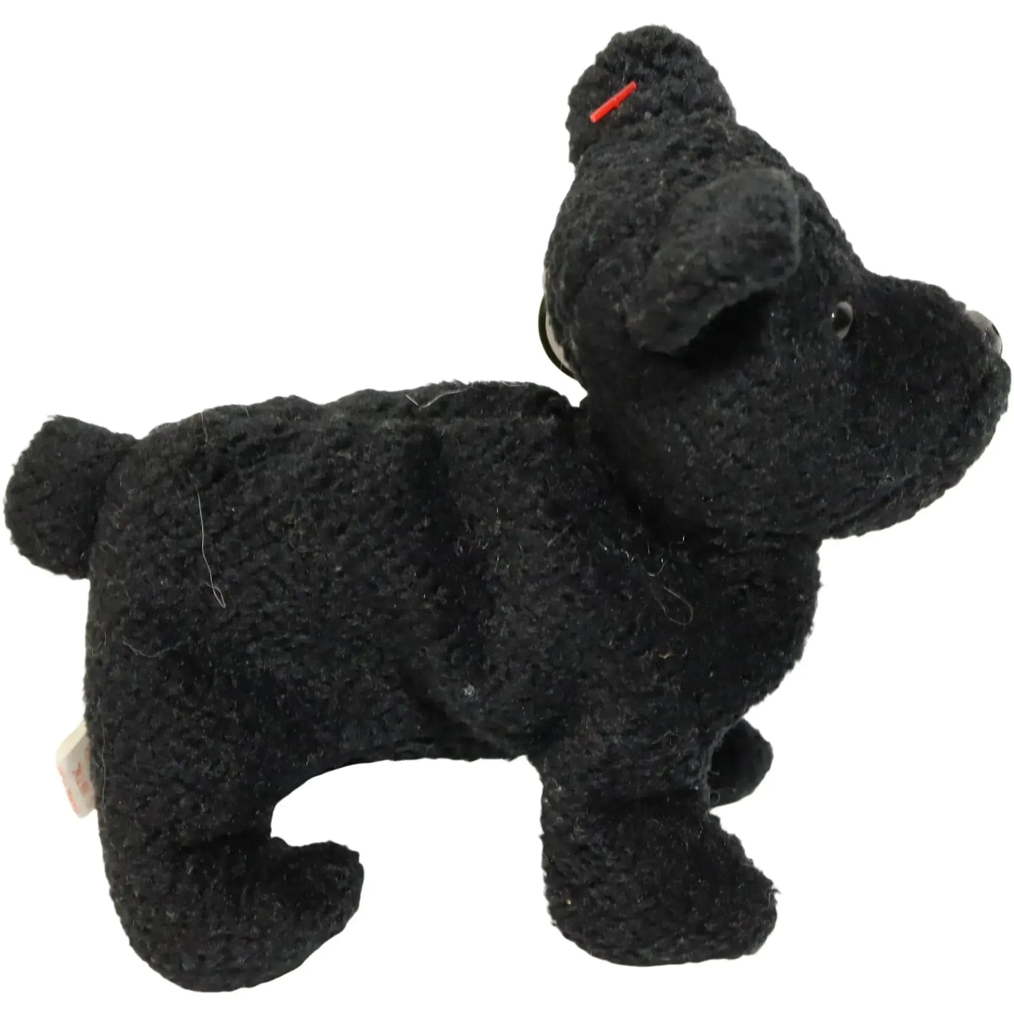 Ty Scottie the Black Dog Plush (6", Style 4102) - Ty - Original Beanie Babies Series (1996)