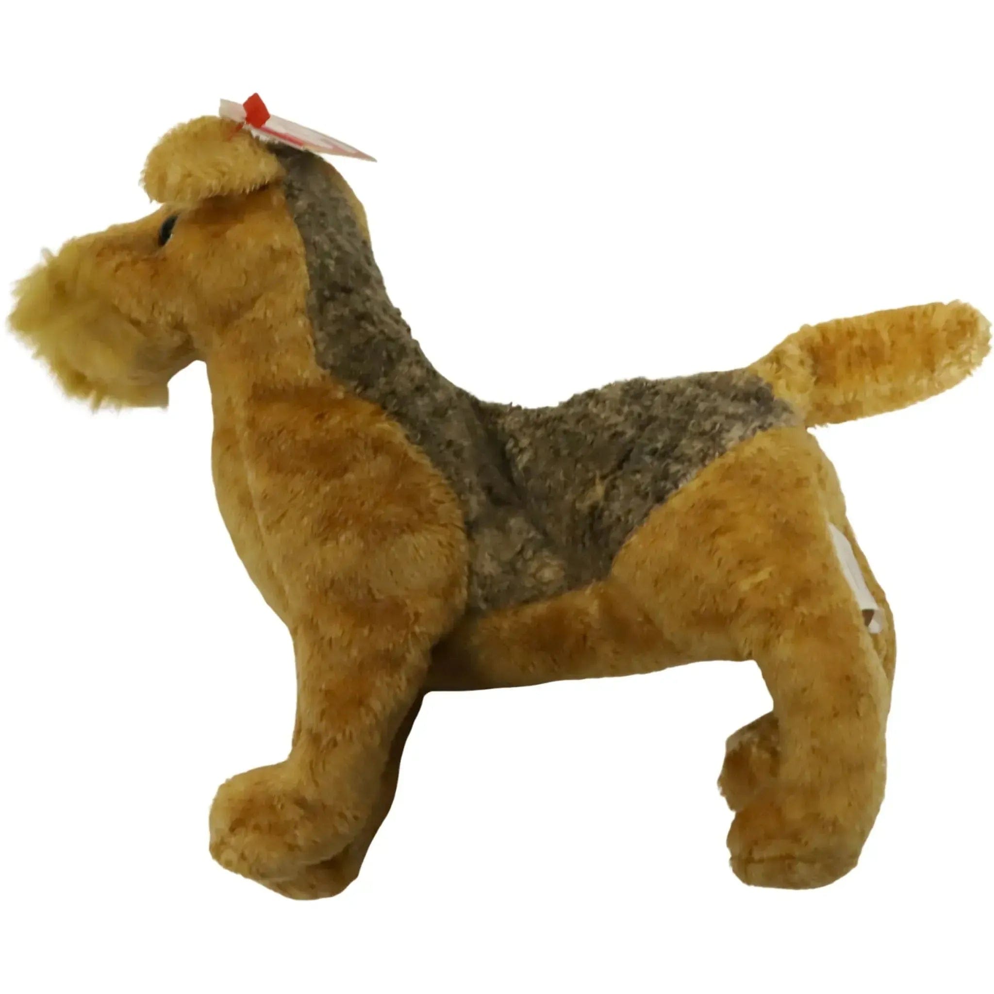 Ty Whiskers the Schnauzer Dog Plush (6") - Ty - Original Beanie Babies Series (2000)