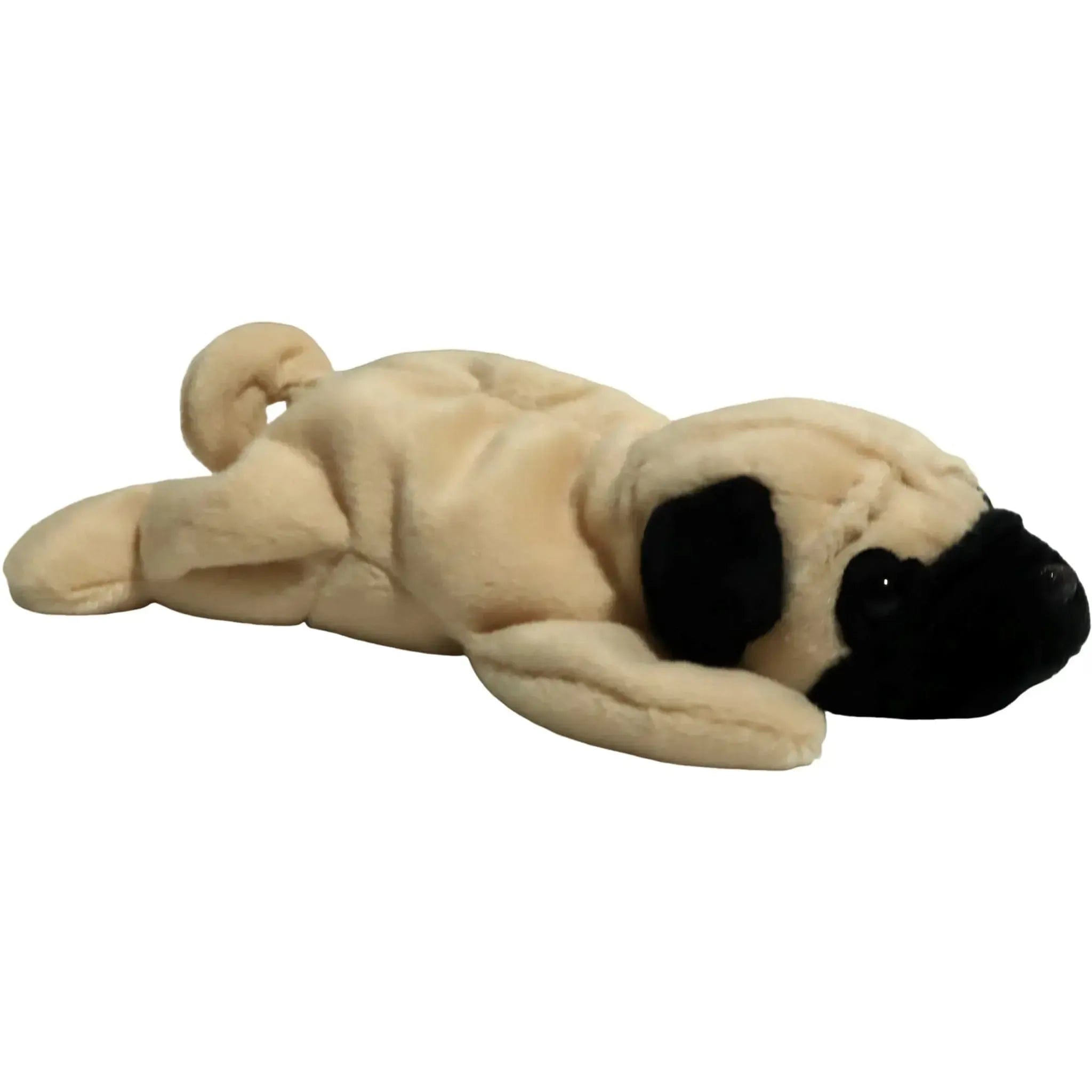 Ty Pugsly the Pug Dog Plush (8") - Ty - Original Beanie Babies Series (1996)