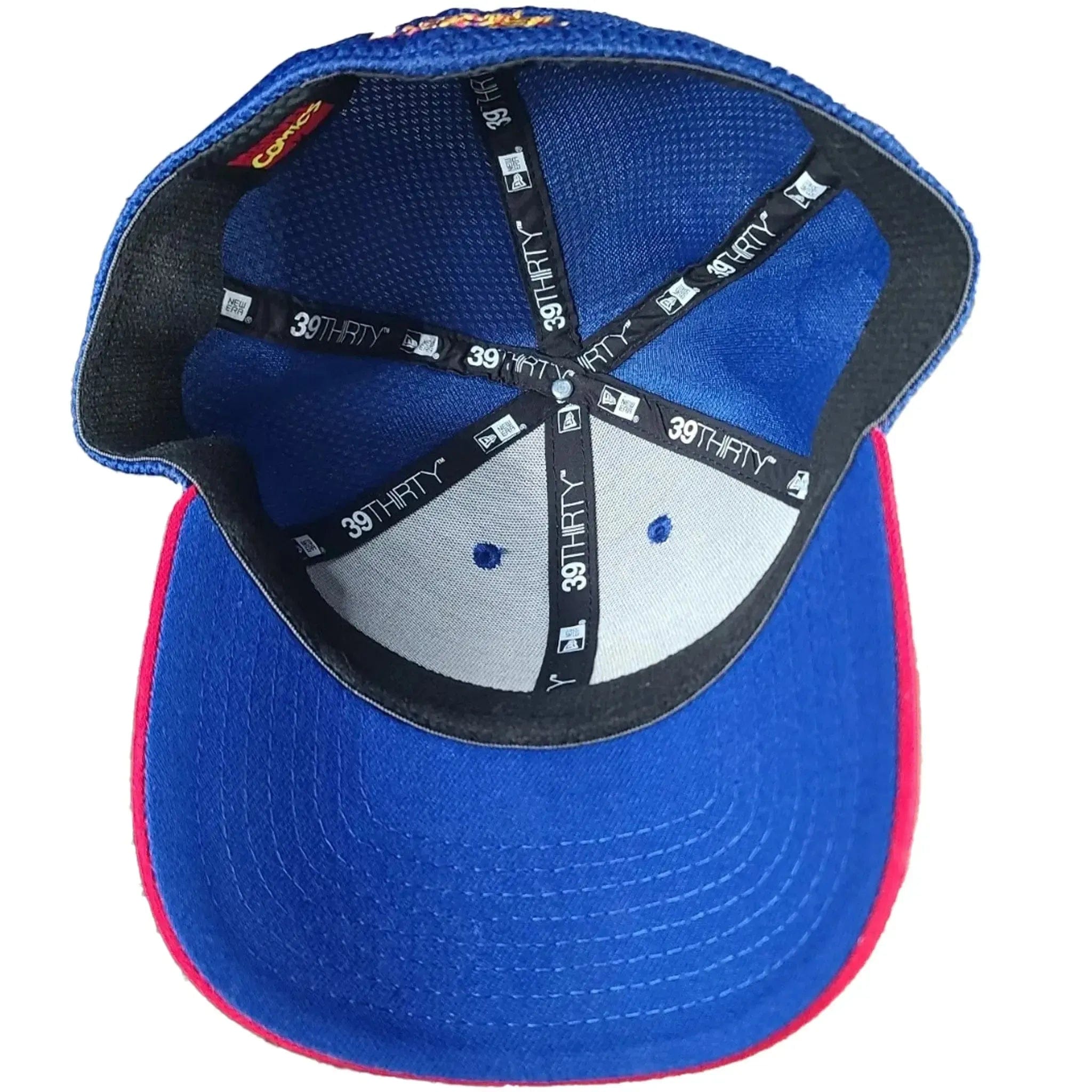 New Era Marvel Studios - Captain Marvel Movie Neo 39THIRTY Flexfit Hat (Royal Red & Blue, M/L) - New Era