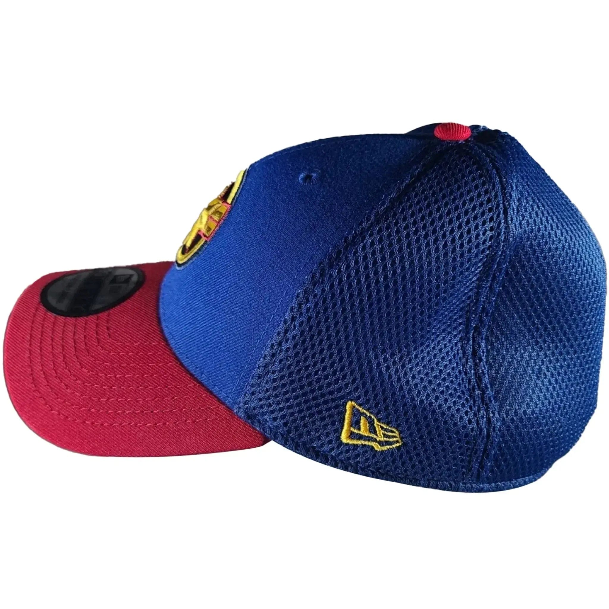 New Era Marvel Studios - Captain Marvel Movie Neo 39THIRTY Flexfit Hat (Royal Red & Blue, M/L) - New Era