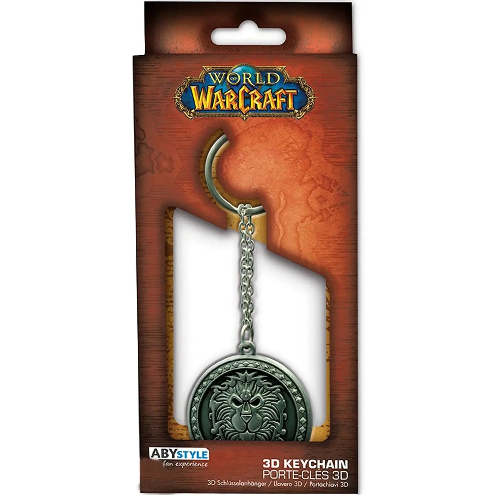 ABYstyle World of Warcraft - Alliance Crest 3D Keychain (Metal) - ABYstyle - (2021)
