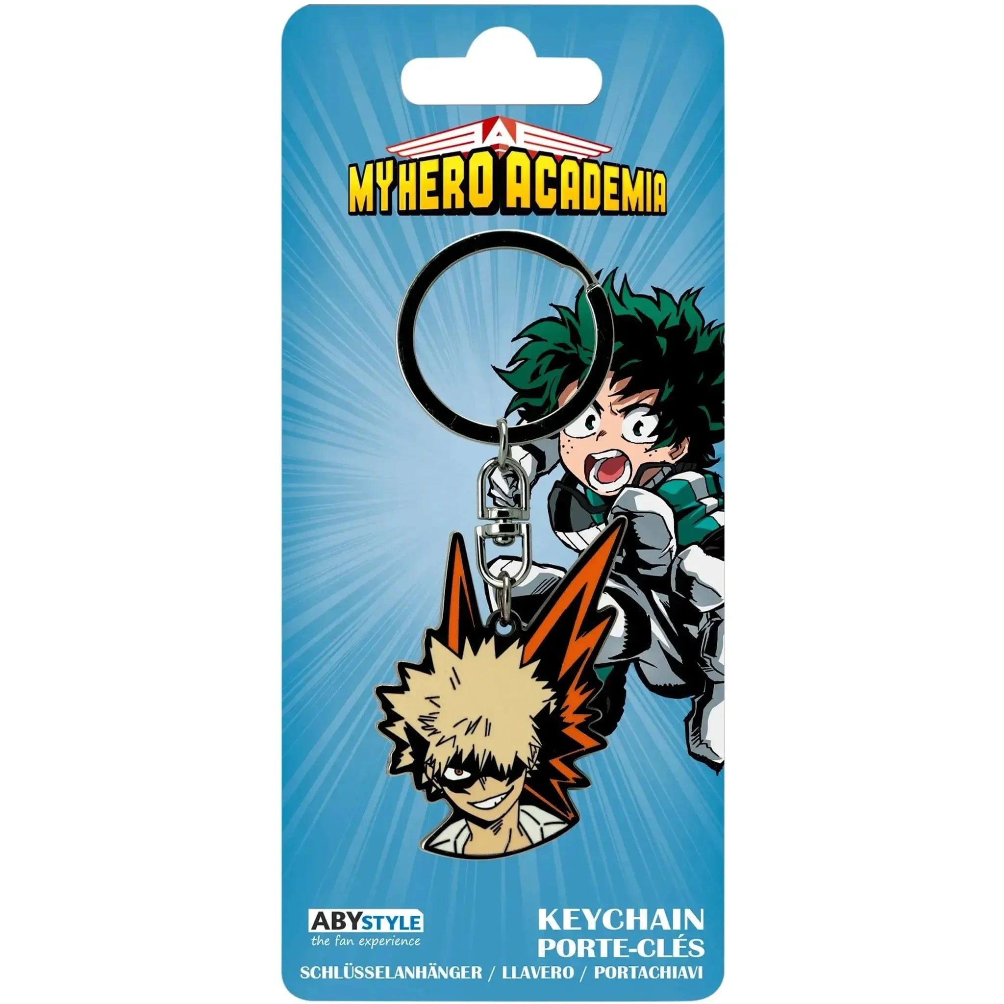 ABYstyle My Hero Academia - Katsuki Bakugo Keychain (4.8", Metal) - ABYstyle