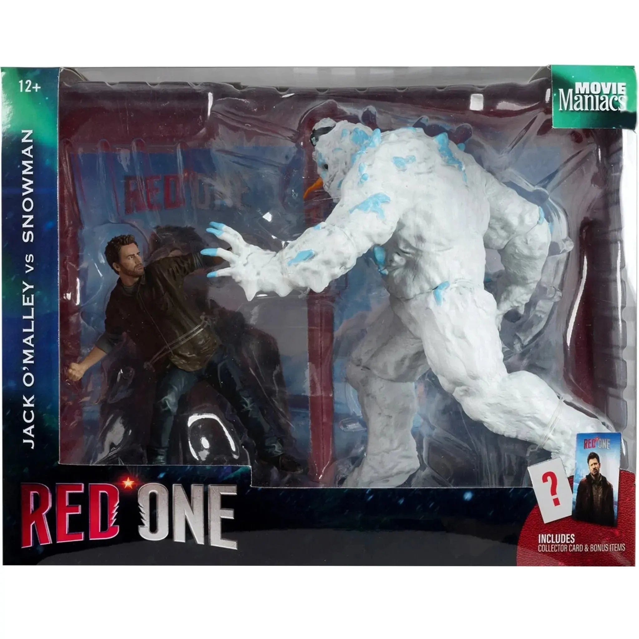 McFarlane Toys Red One - Jack O’Malley & Snowman Action Figure Set (4.75" / 7") - McFarlane Toys - Movie Maniacs Series - (2024)