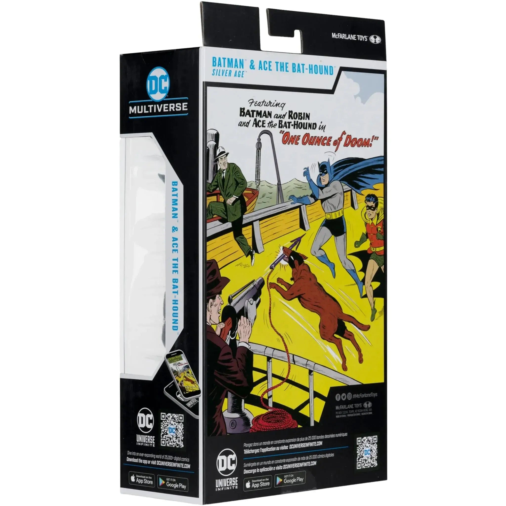 McFarlane Toys DC Comics [Batman: Silver Age] - Batman & Ace the Bat-Hound Action Figure Set (7") - McFarlane Toys - DC Multiverse Series (2024)