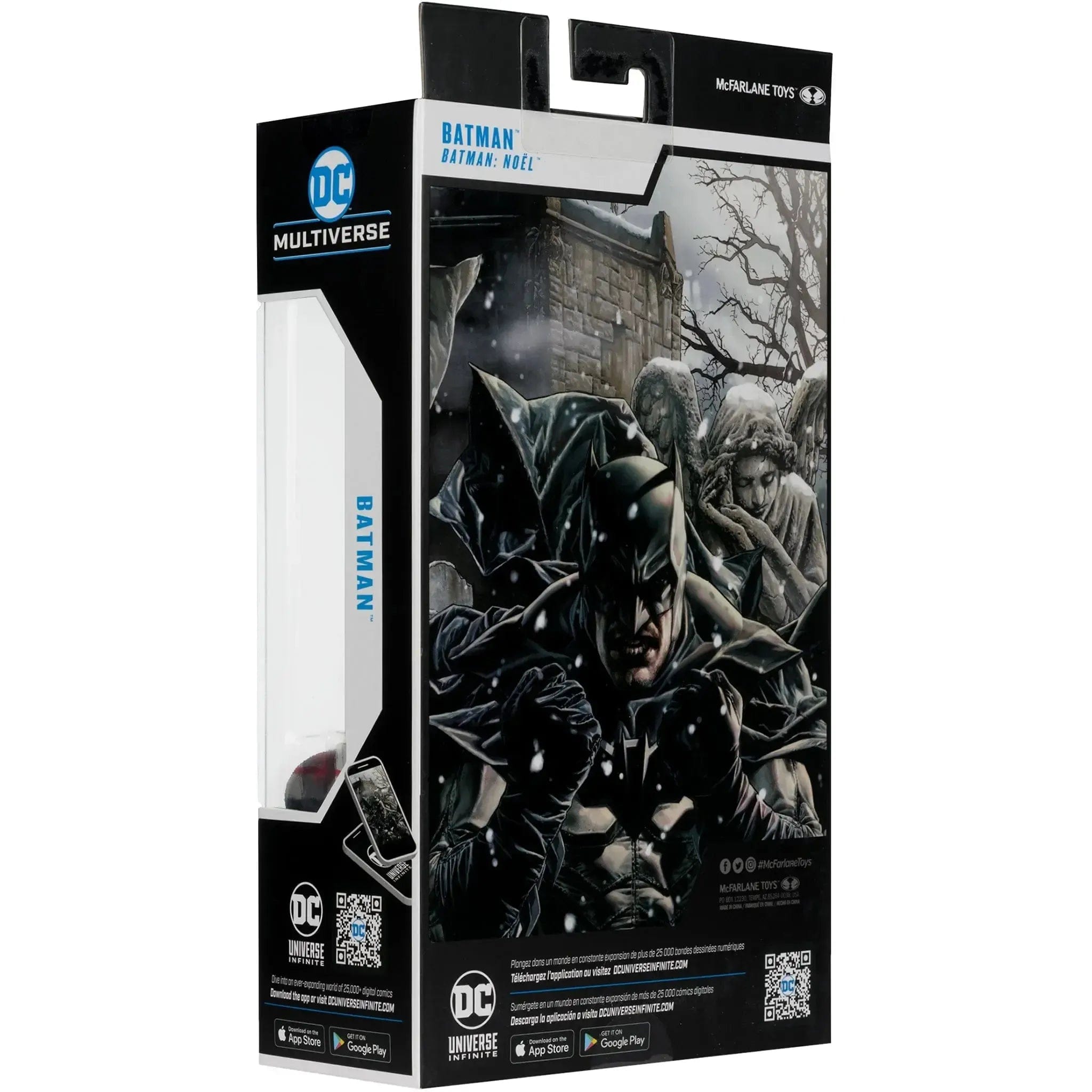 McFarlane Toys DC Comics [Batman: Noel] - Blue Suit Batman Action Figure (7.25") - McFarlane Toys - DC Multiverse Series, Platinum Edition (2024)
