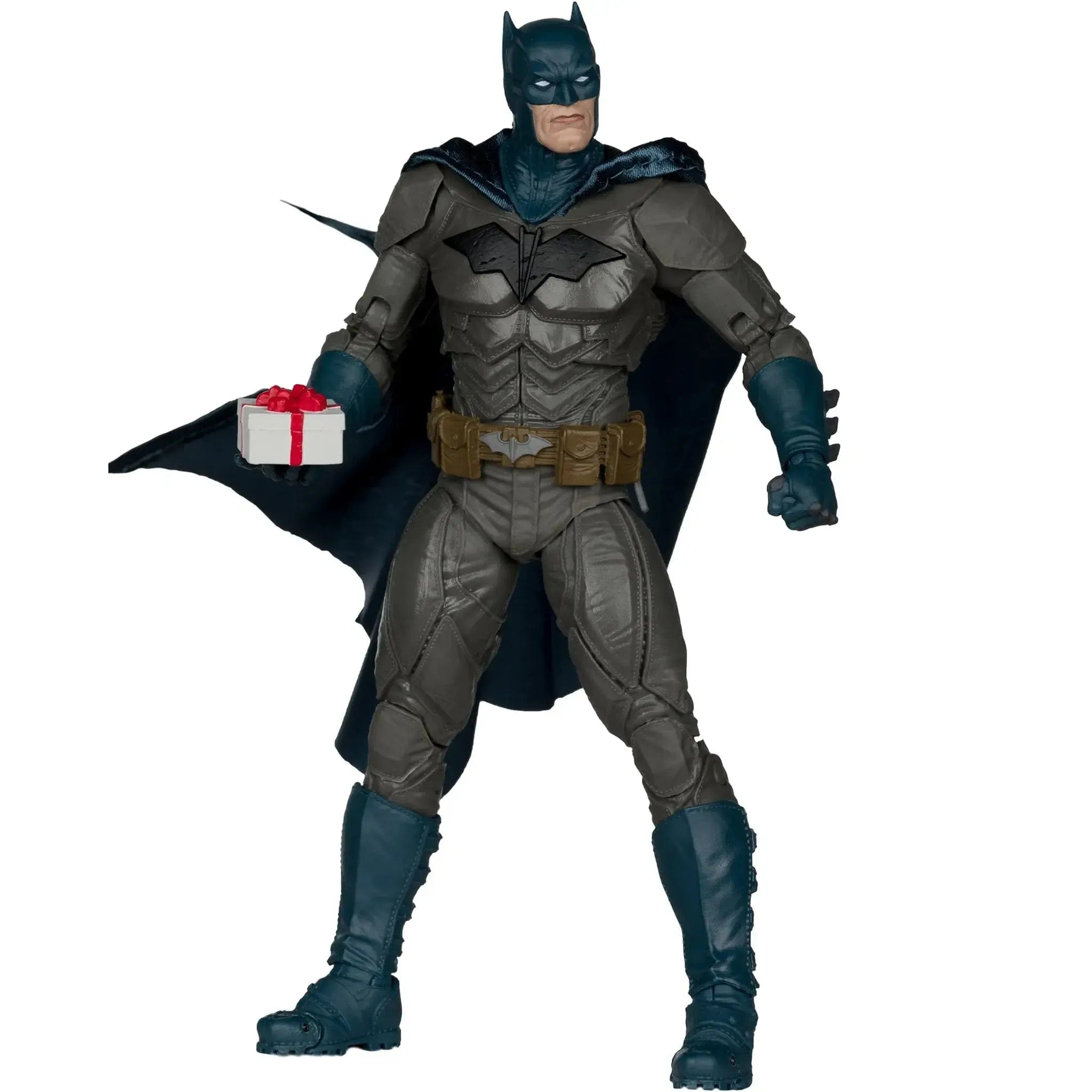 McFarlane Toys DC Comics [Batman: Noel] - Blue Suit Batman Action Figure (7.25") - McFarlane Toys - DC Multiverse Series, Platinum Edition (2024)
