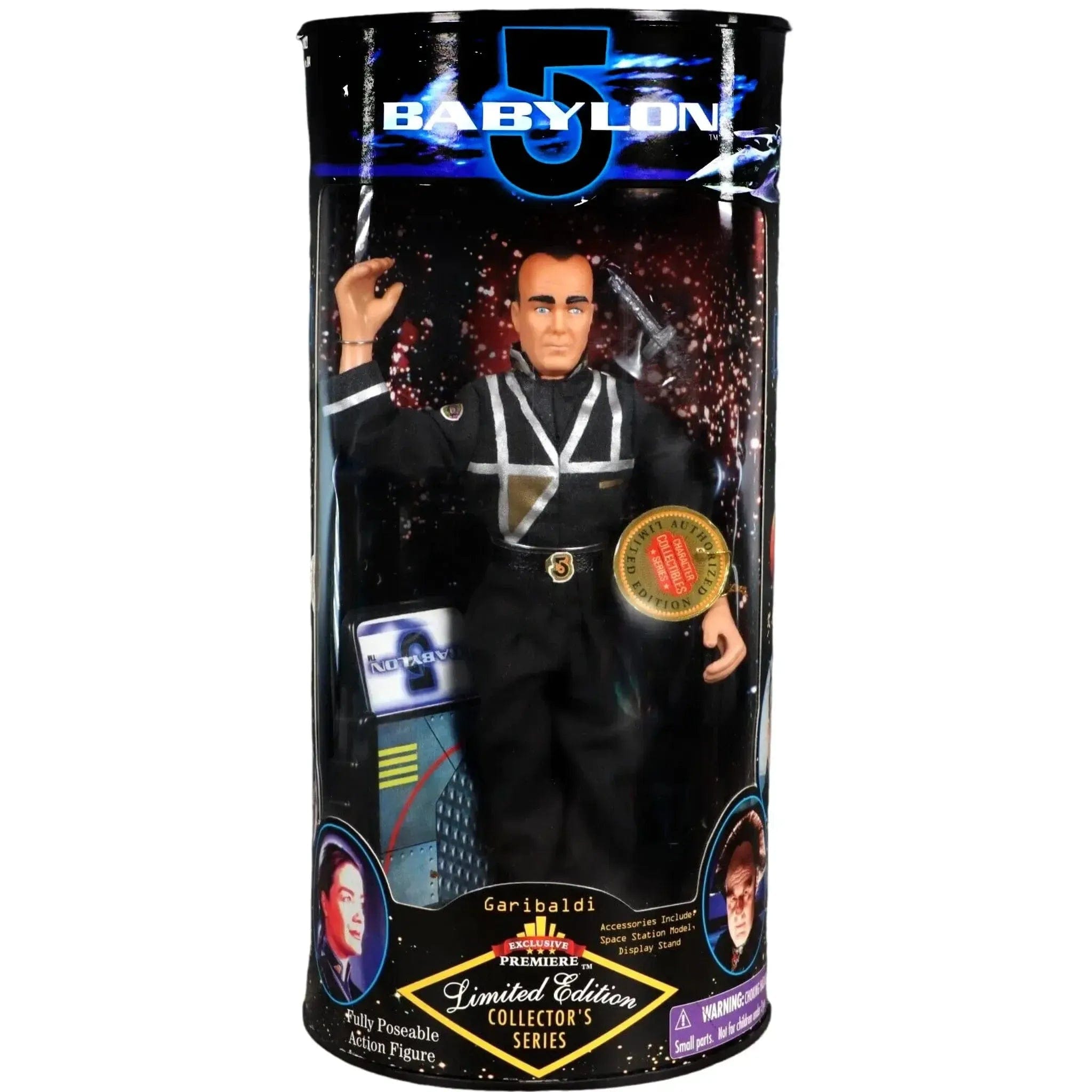 Exclusive Toy Products Babylon 5 - Garibaldi Poseable Action Figure (9") - Exclusive Toy Products - Exclusive Premiere Limited Edition Collector's Series - (1997)