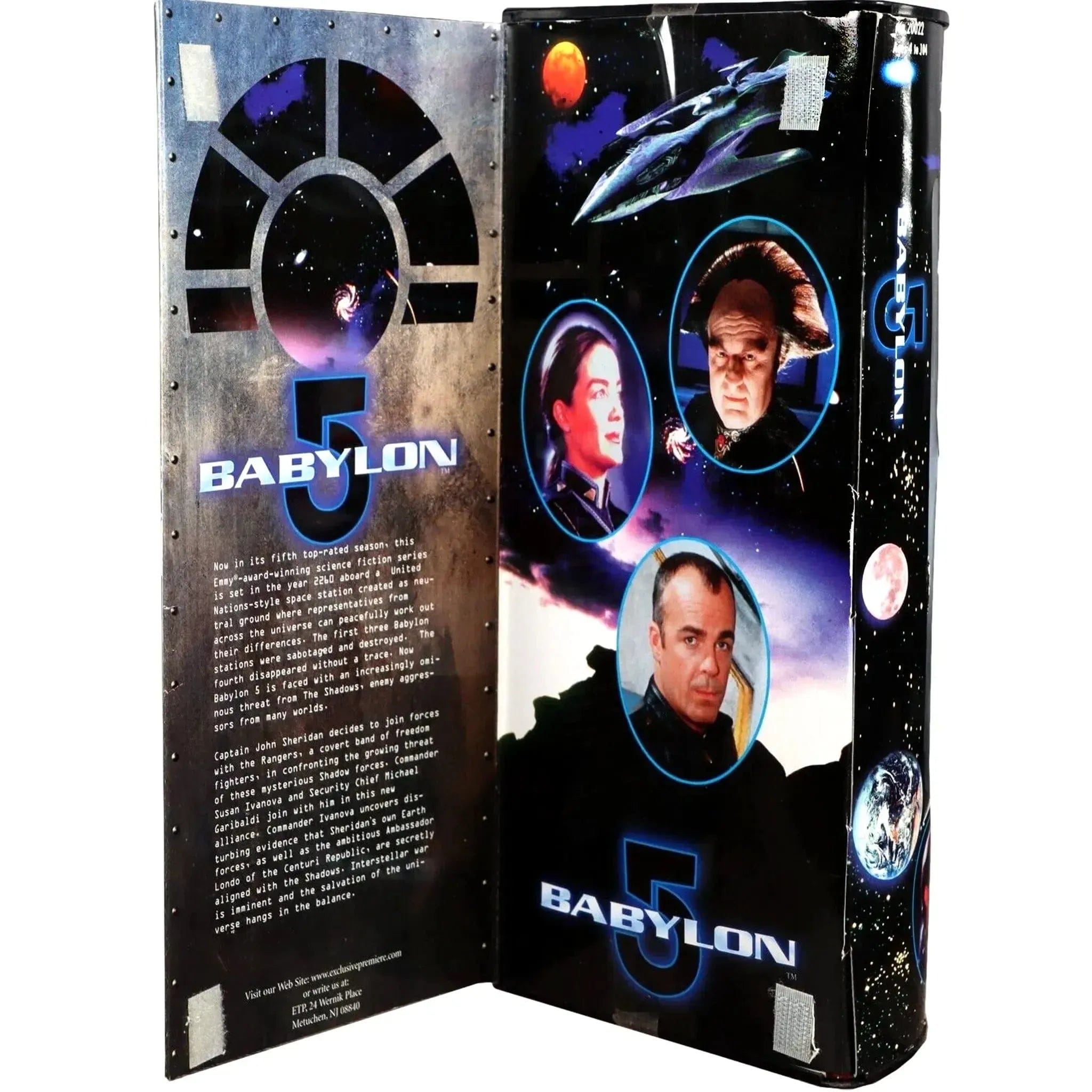 Exclusive Toy Products Babylon 5 - Garibaldi Poseable Action Figure (9") - Exclusive Toy Products - Exclusive Premiere Limited Edition Collector's Series - (1997)