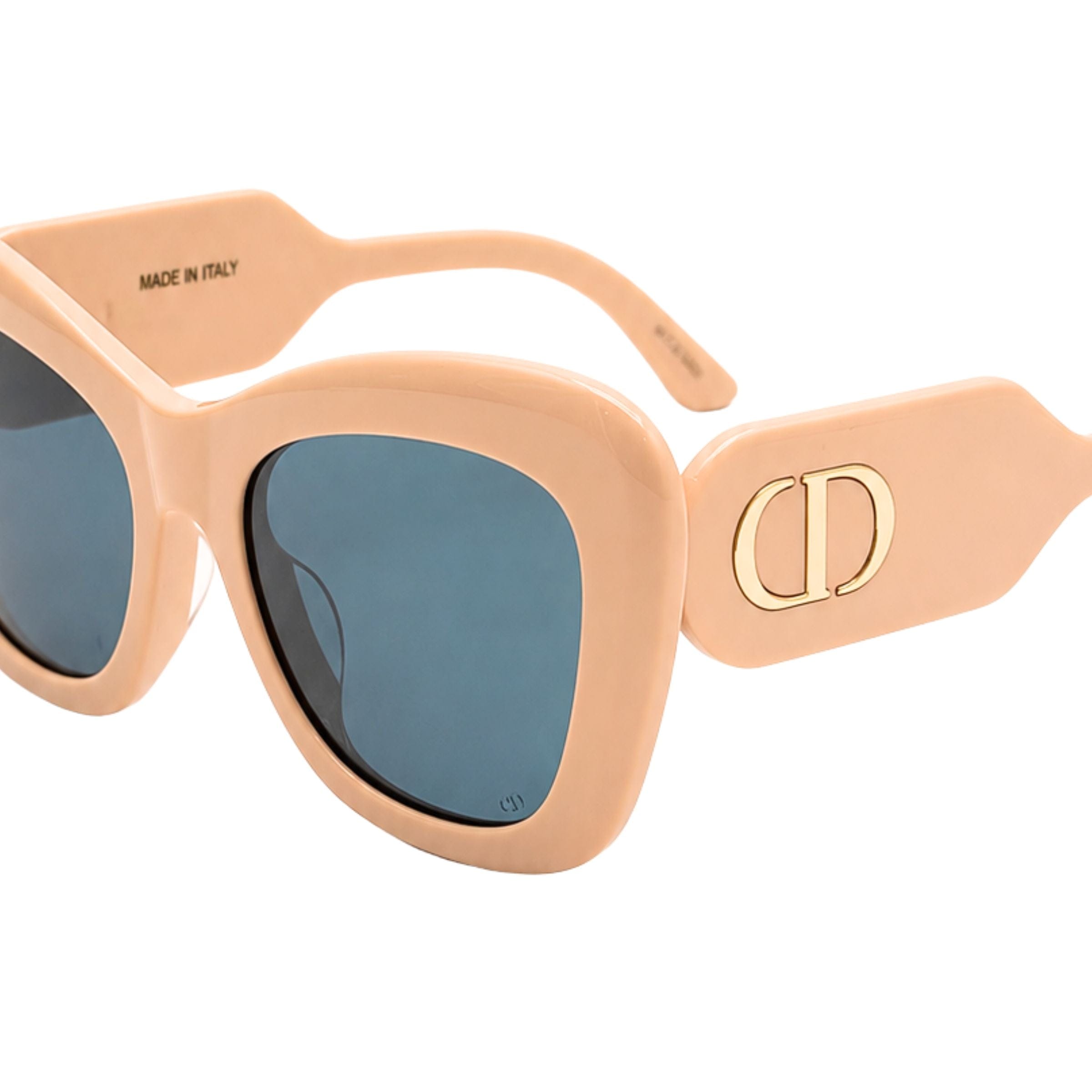 Dior Beige Cateye Resin Sunglasses