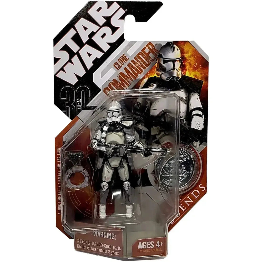 Hasbro Star Wars - Clone Commander Action Figure (3.75") - Hasbro - Saga Legends Series, Star Wars 30th Anniversary Edition