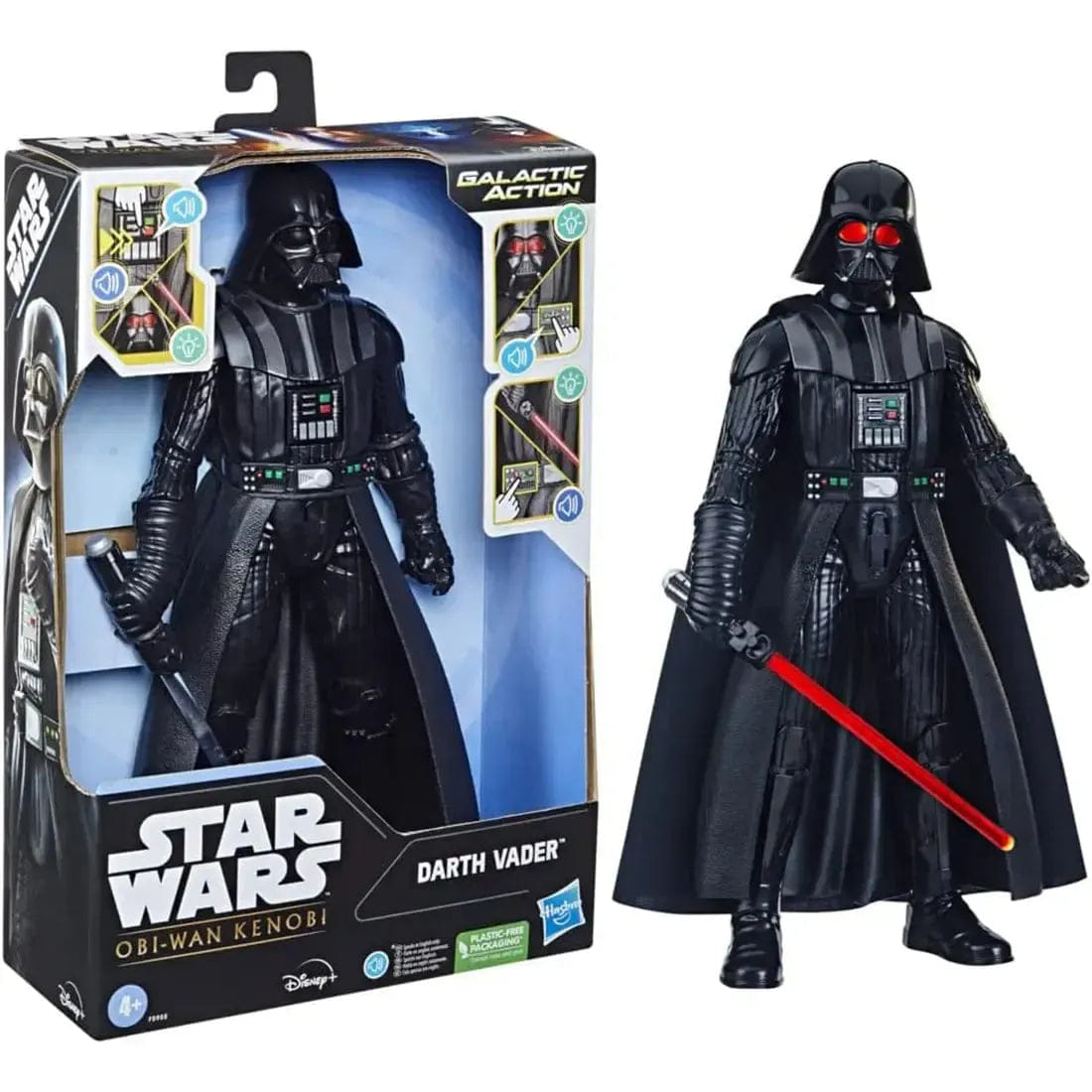 Hasbro Star Wars [Obi-Wan Kenobi] - Talking Darth Vader Electronic Toy Action Figure (12") - Hasbro