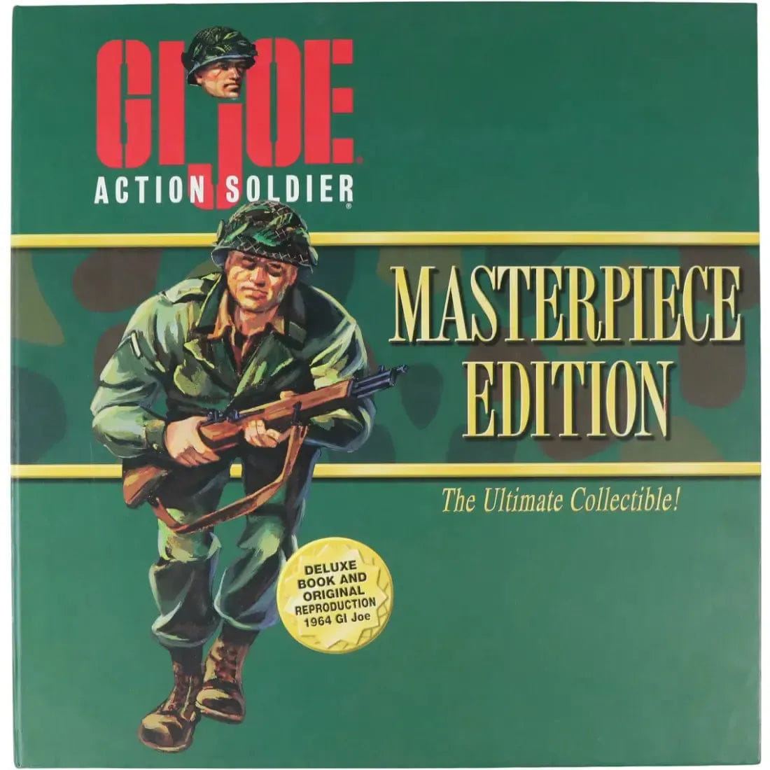 Hasbro G.I. Joe - 1964 Reproduction G.I. Joe Action Figure & History of G.I. Joe Book - Hasbro - Masterpiece Edition