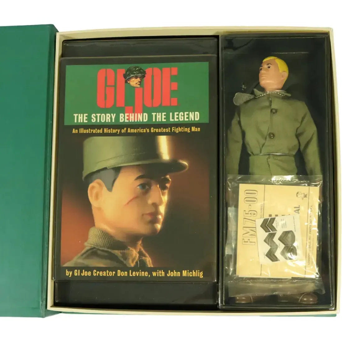Hasbro G.I. Joe - 1964 Reproduction G.I. Joe Action Figure & History of G.I. Joe Book - Hasbro - Masterpiece Edition