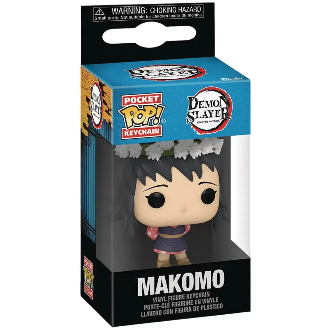Funko Demon Slayer - Makomo Figure Keychain (1.5") - Funko - Pocket Pop! Keychain Series