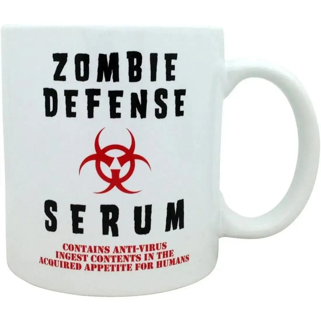 Island Dogs "Zombie Defence Serum" Giant Mug Gag Gift (Ceramic, 22 oz.) - Island Dogs