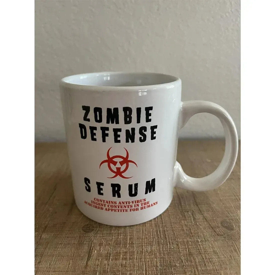 Island Dogs "Zombie Defence Serum" Giant Mug Gag Gift (Ceramic, 22 oz.) - Island Dogs