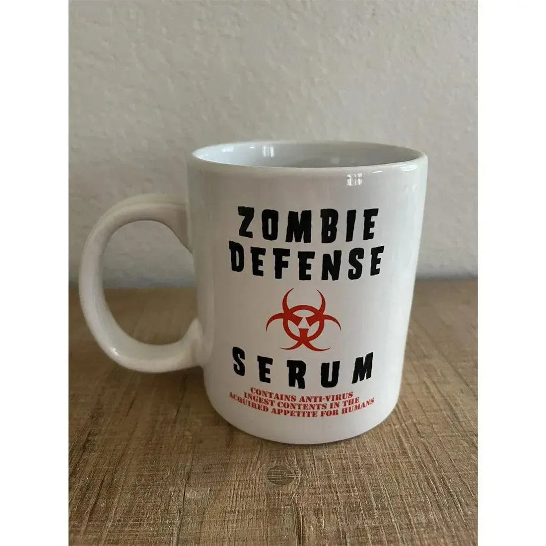 Island Dogs "Zombie Defence Serum" Giant Mug Gag Gift (Ceramic, 22 oz.) - Island Dogs