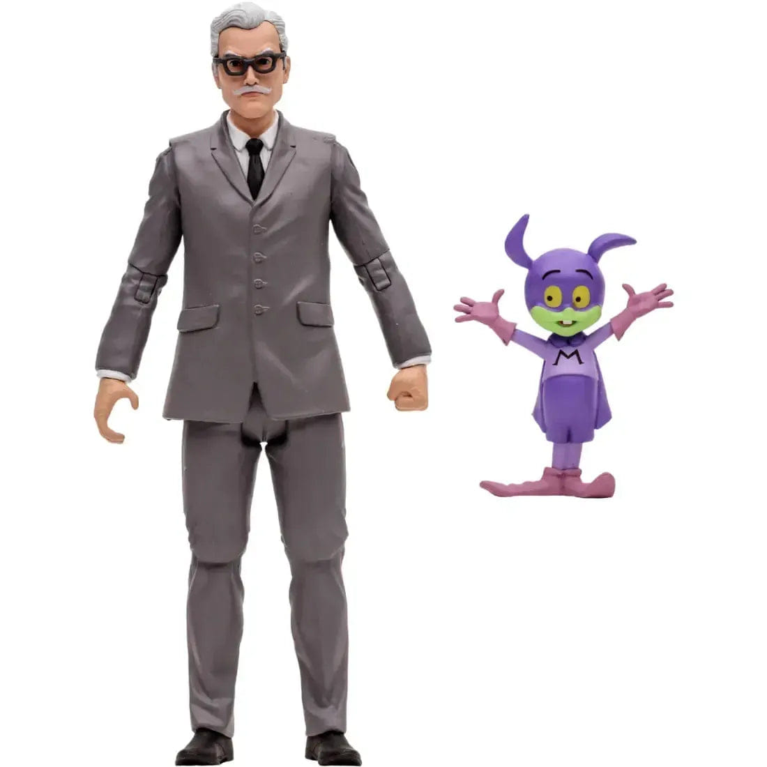 McFarlane Toys DC Comics [The New Adventures of Batman] - Retro Commissioner Gordon & Bat-Mite Action Figure Set - McFarlane Toys